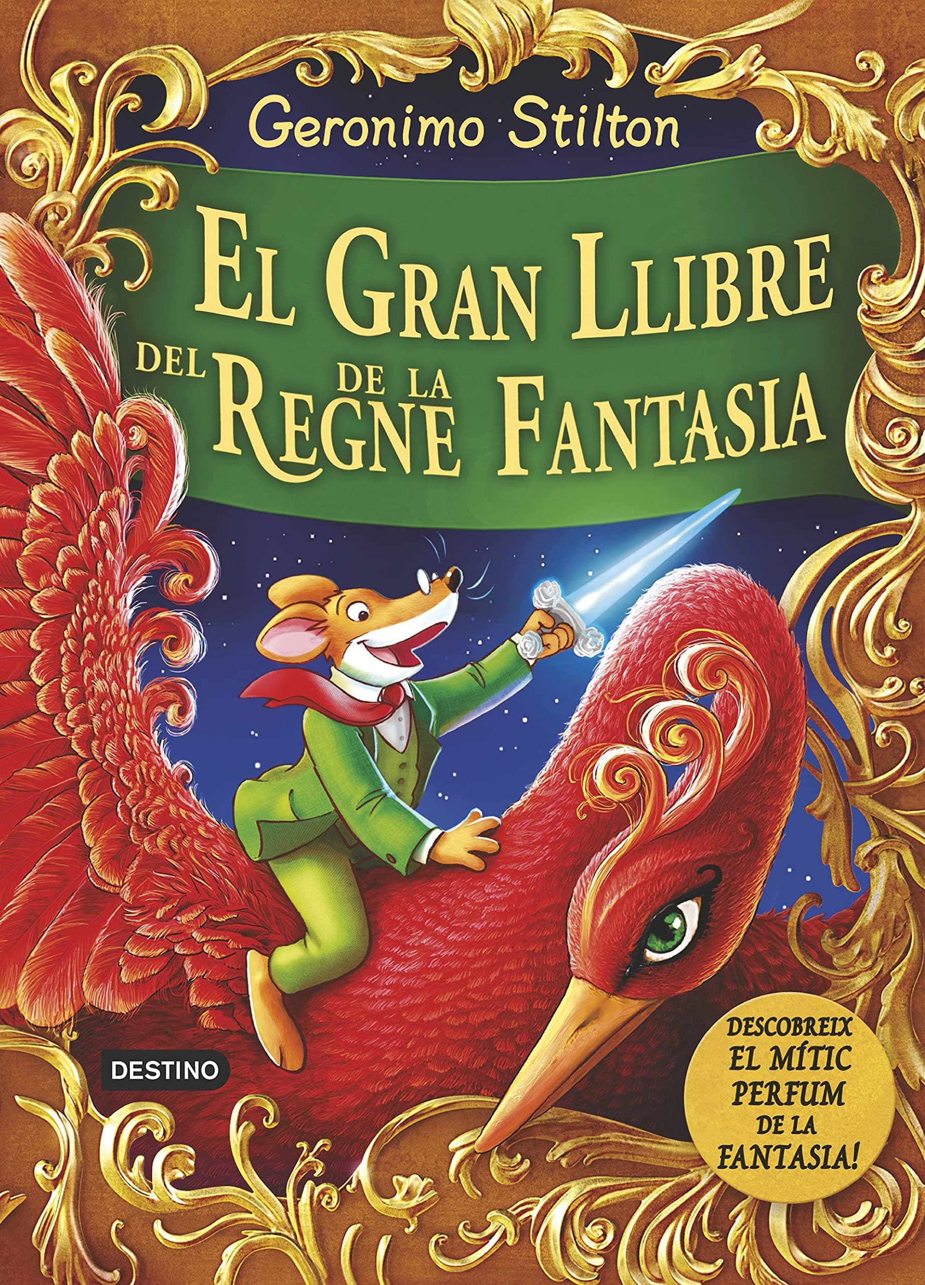 Portada de El Gran Llibre Del Regne De La Fantasia (Geronimo Stilton)