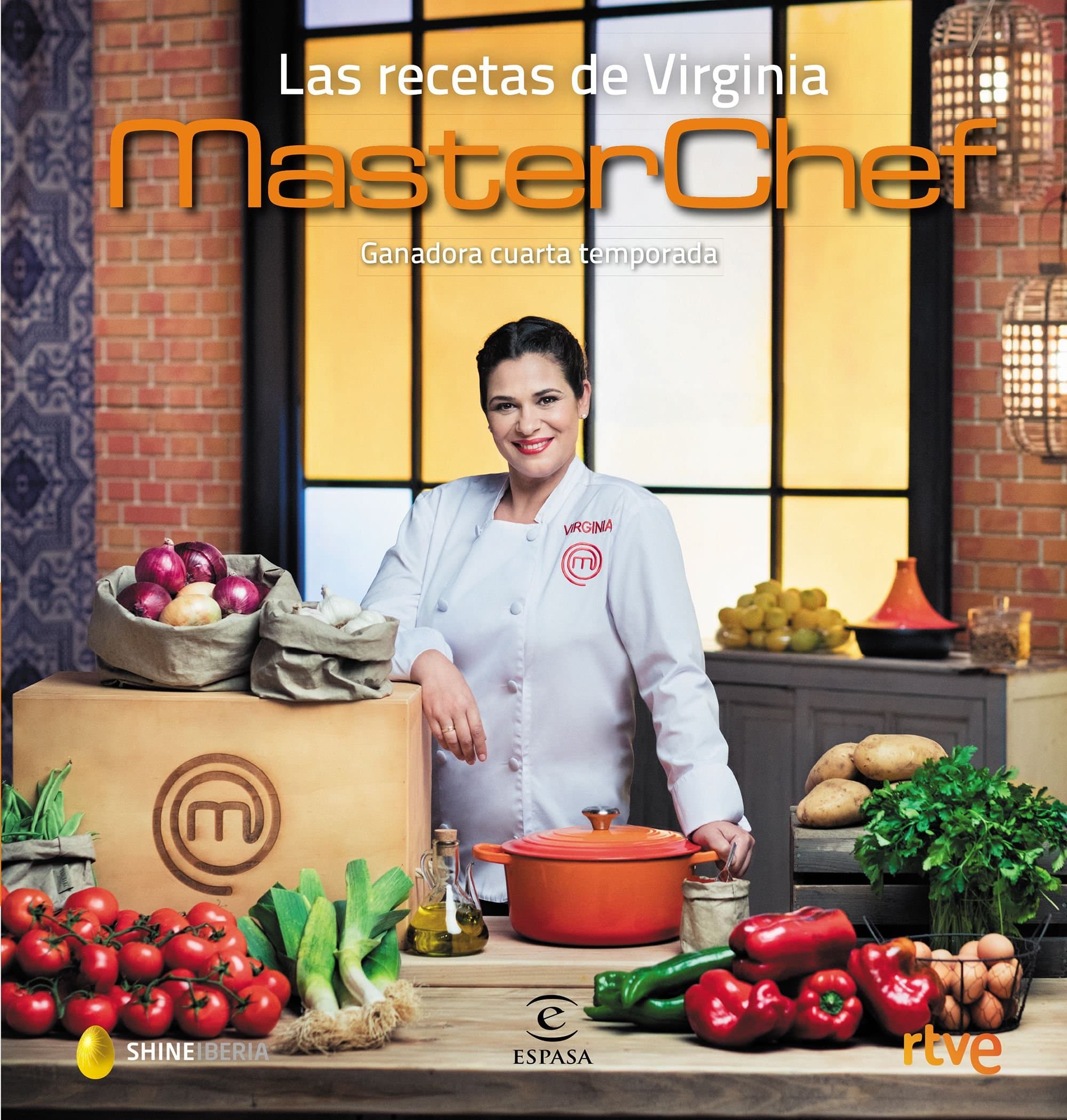 Portada de Las recetas de Virginia: Masterchef 4. Ganadora cuarta temporada (Espasa Gastronomía)