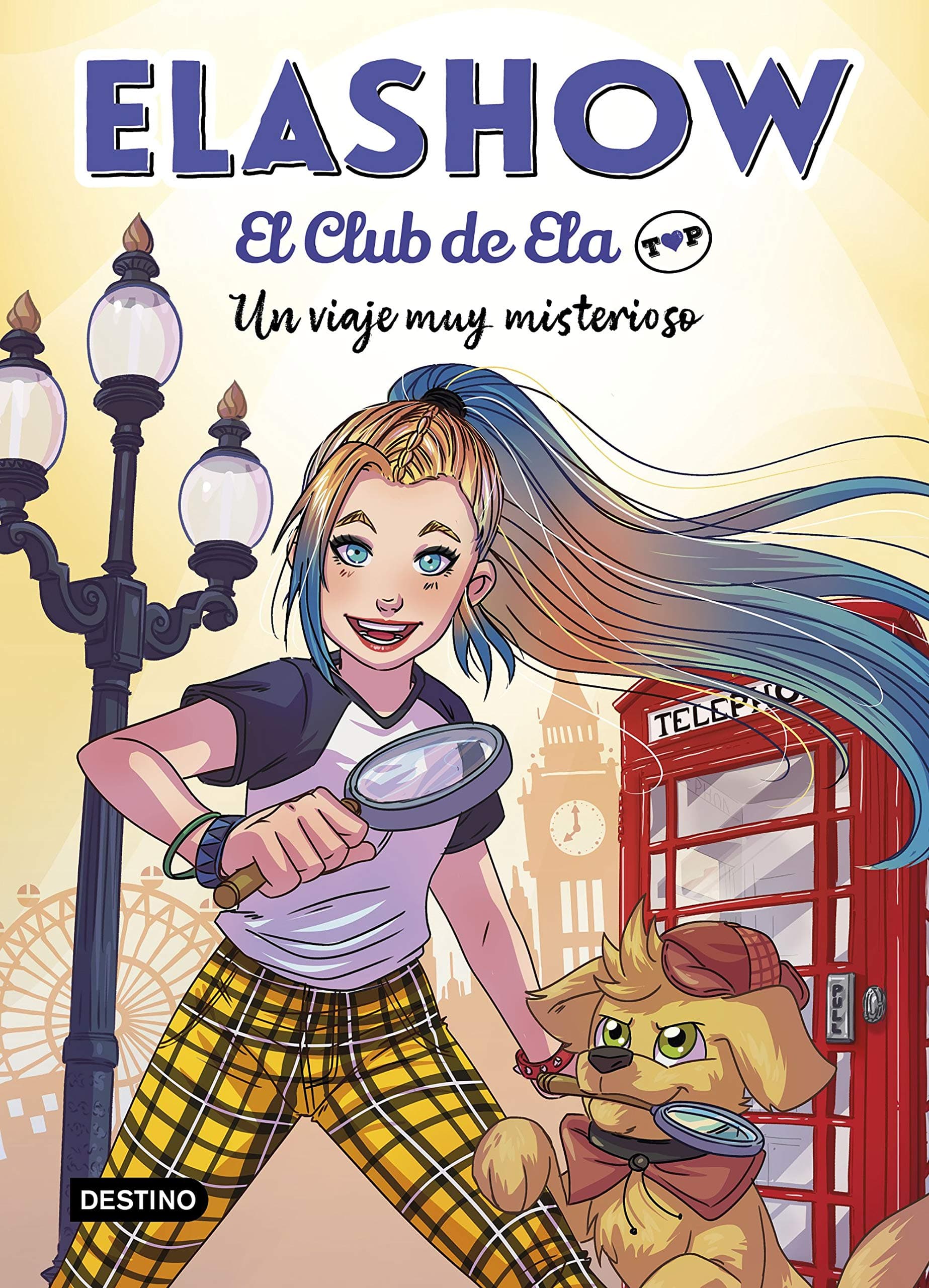 Portada de Elashow. El Club de Ela Top 2. Un viaje muy misterioso (Jóvenes influencers)