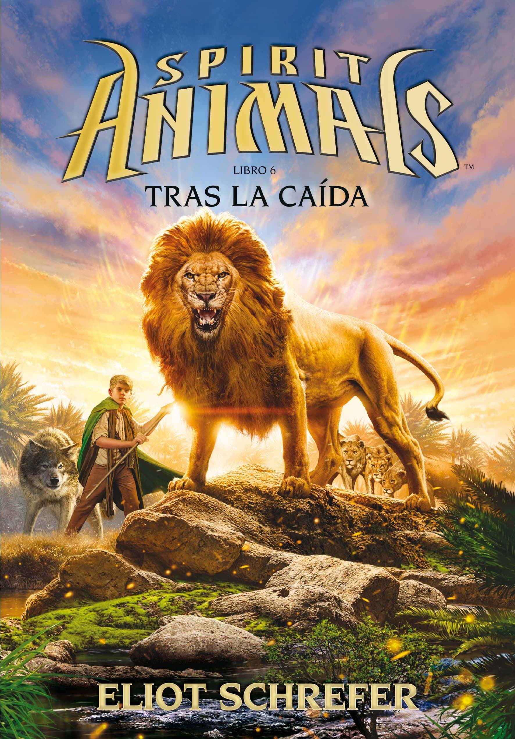 Portada de Tras la caída (Spirit Animals)