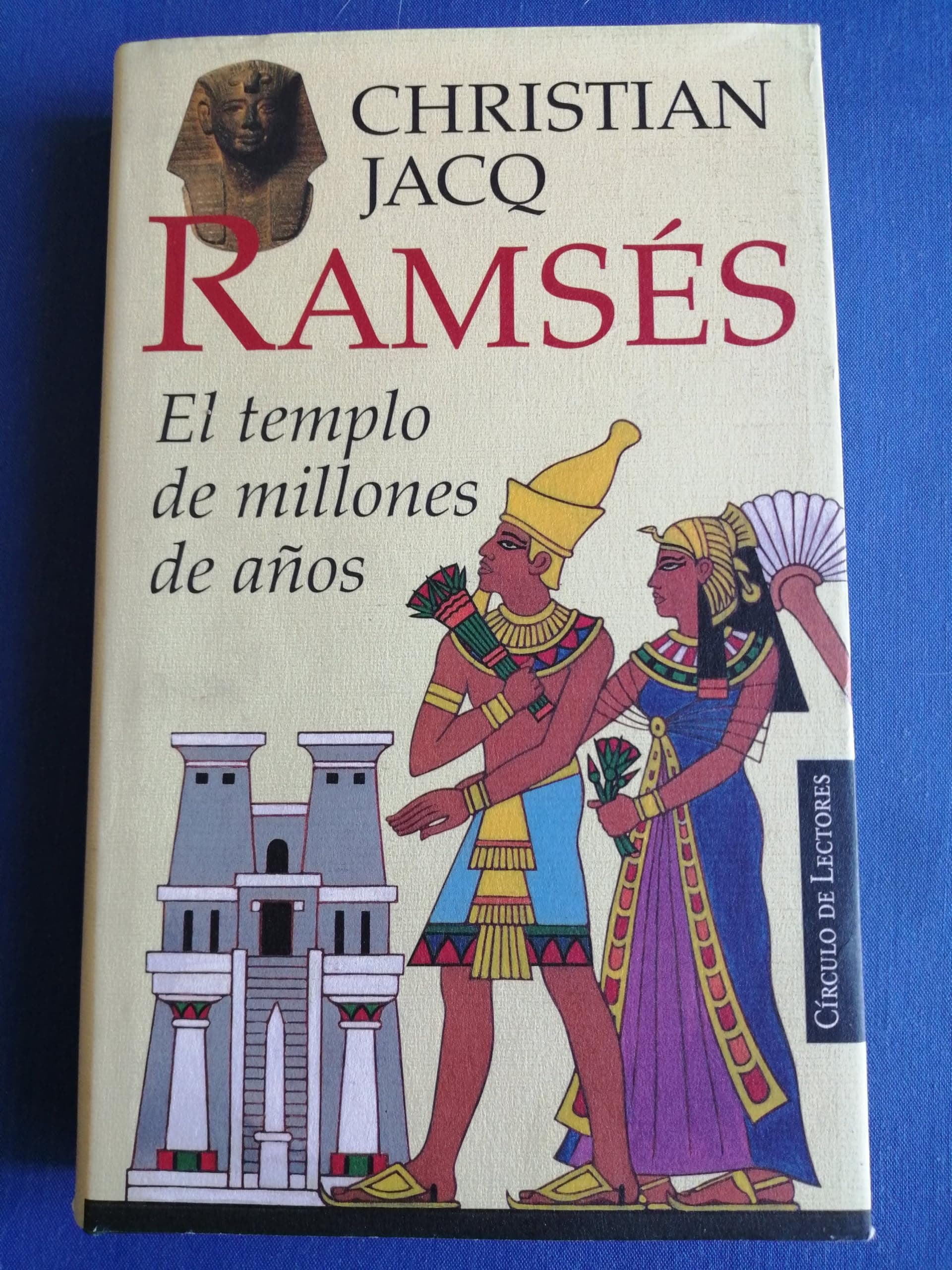 Portada de El templo de millones de años