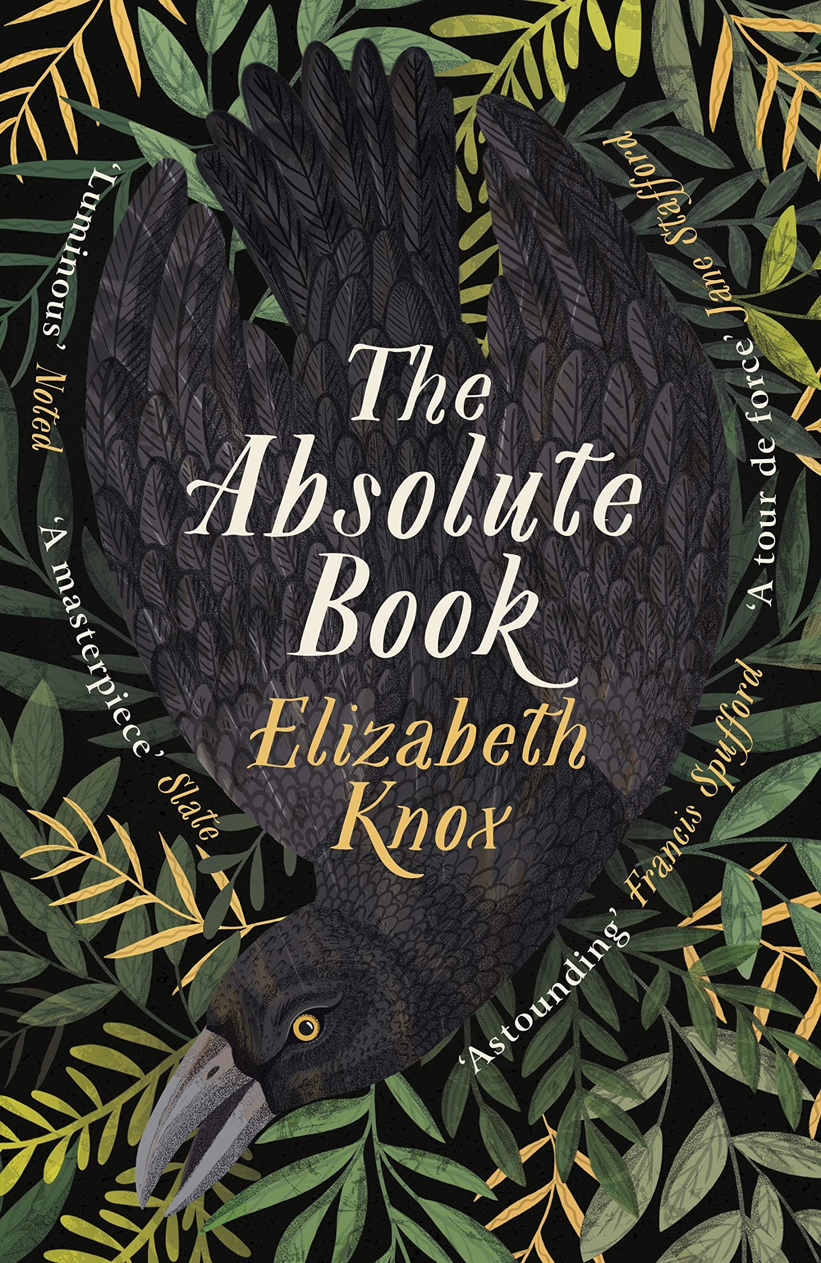 Portada de The Absolute Book: 'An INSTANT CLASSIC, to rank [with] masterpieces of fantasy such as HIS DARK MATERIALS or JONATHAN STRANGE AND MR NORRELL’ GUARDIAN