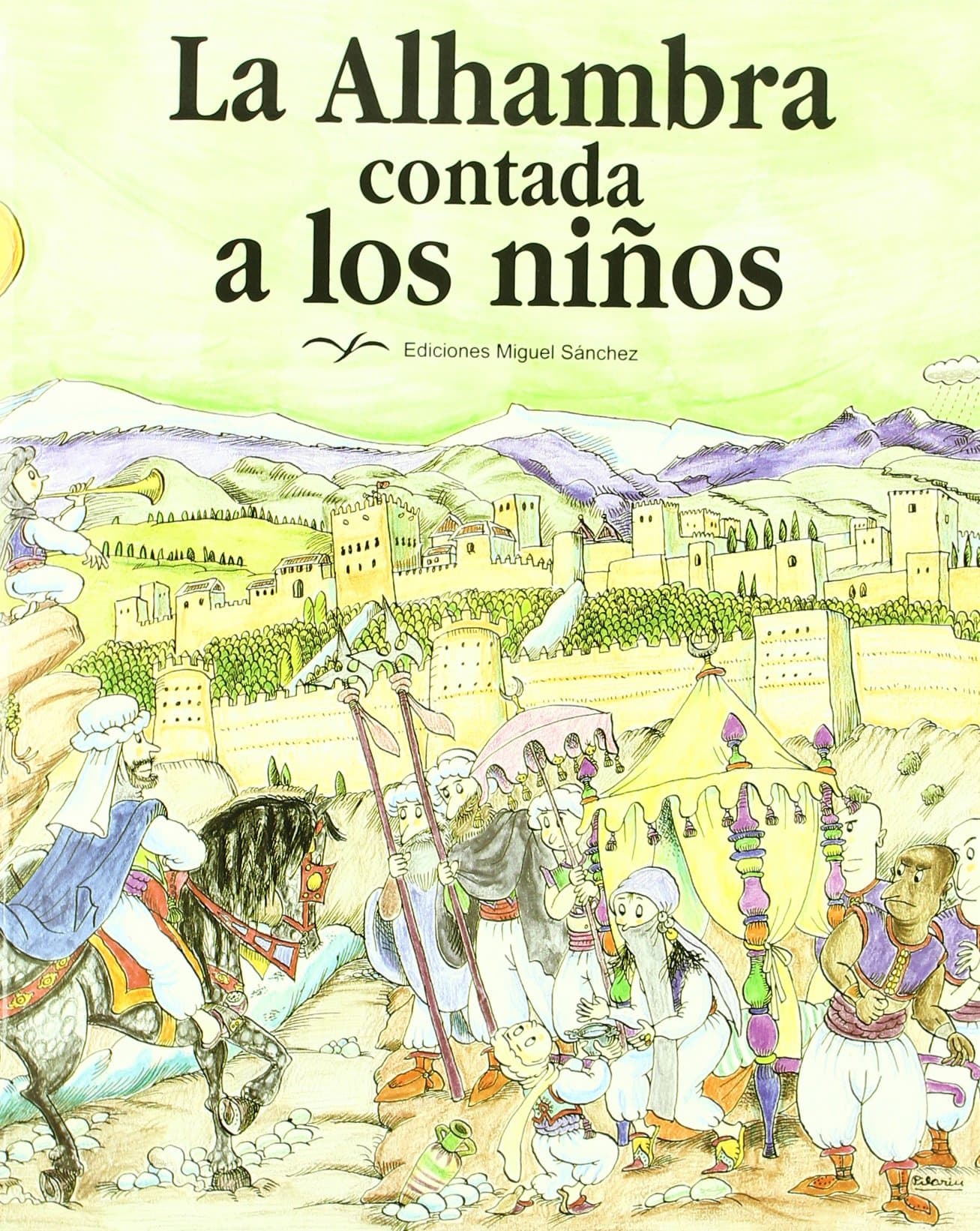Portada de La Alhambra contada a los niños