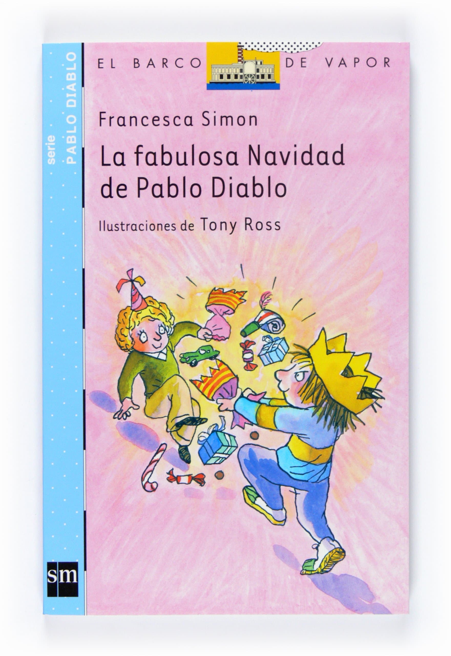 Portada de La fabulosa Navidad de Pablo Diablo (El Barco de Vapor Azul)