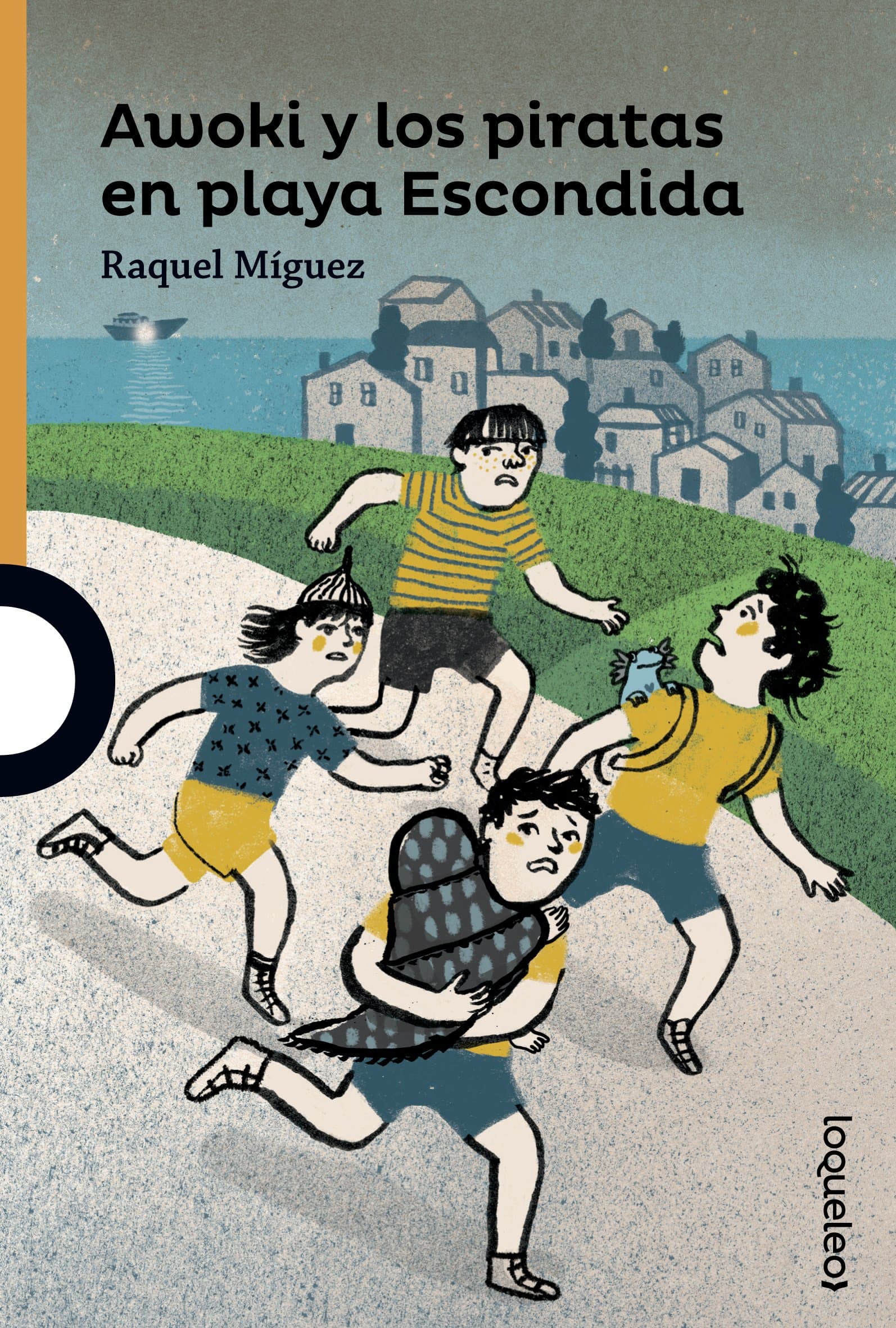 Portada de Awoki y los piratas en playa Escondida (SERIE NARANJA(+10))