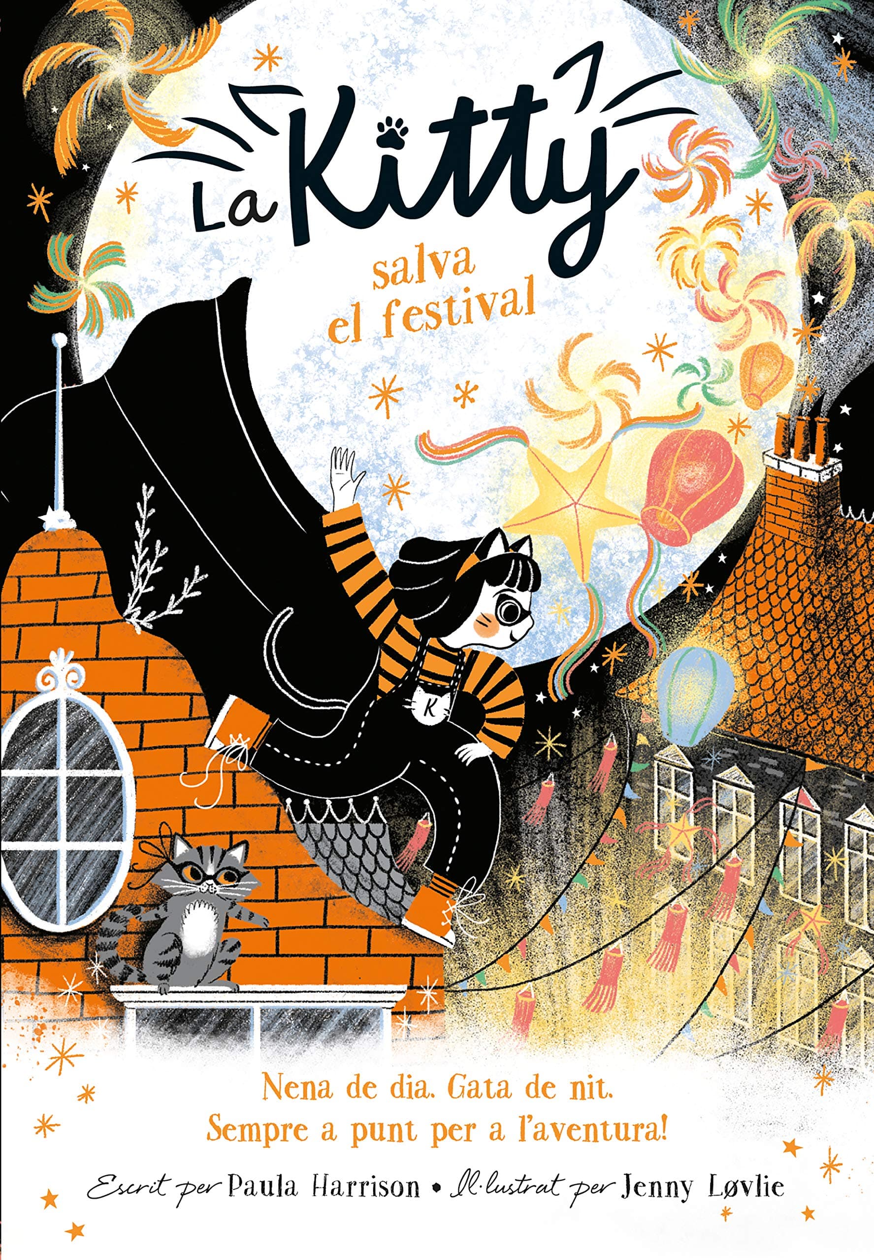 Portada de La Kitty salva el festival (=^La Kitty^=) (Joves lectors)