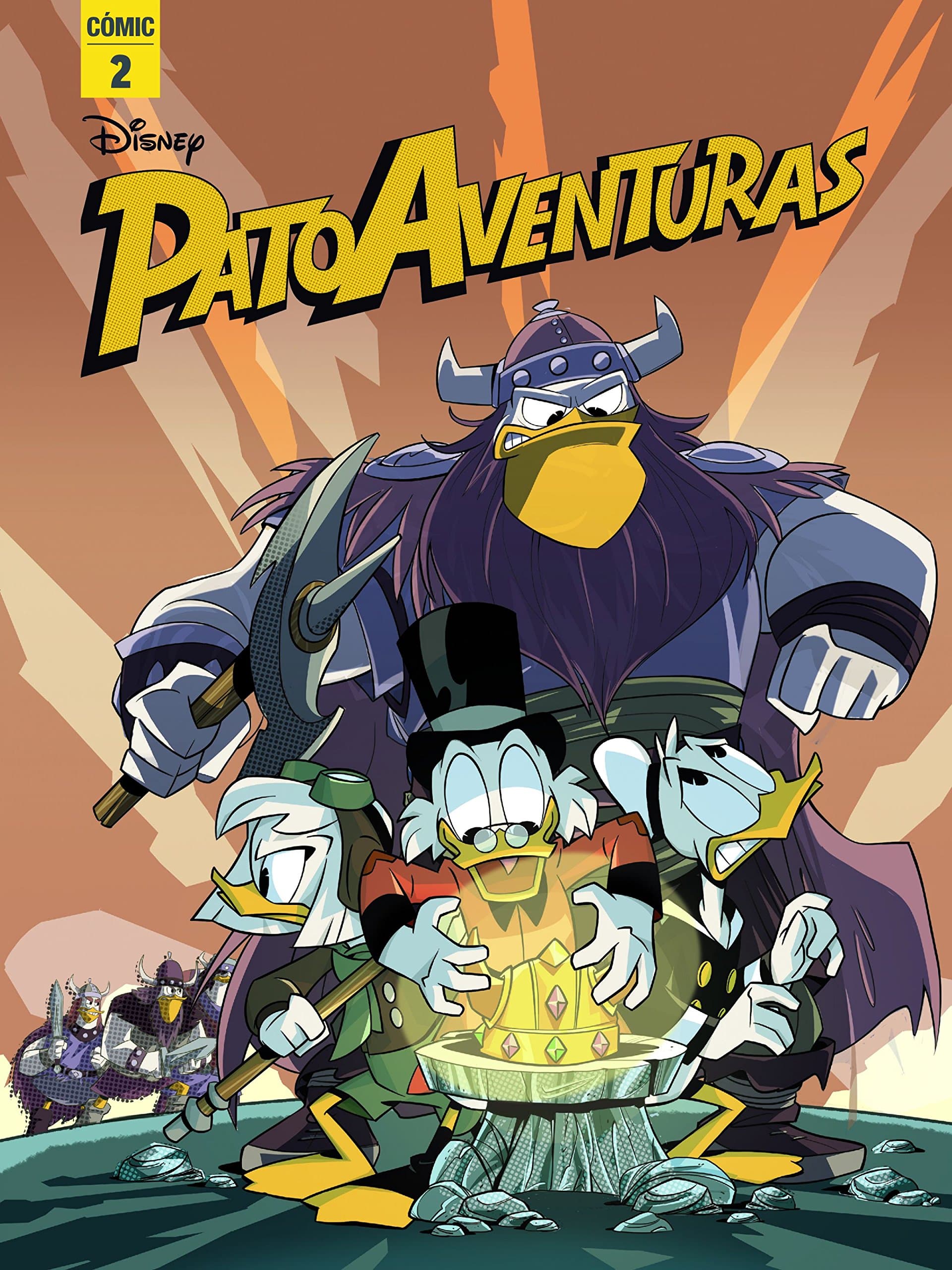 Portada de Patoaventuras 2: Cómic (Disney. Patoaventuras)
