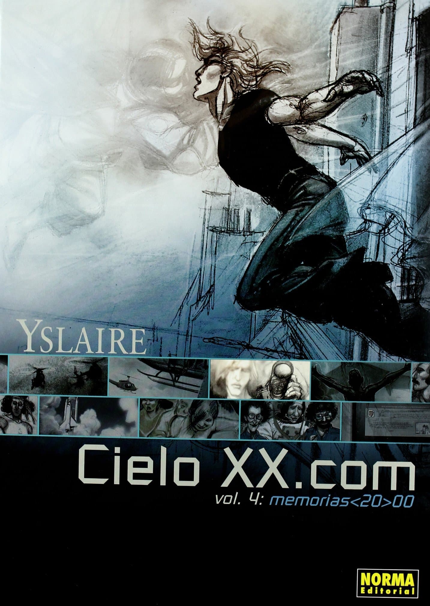 Portada de CIELO XX.COM 4. MEMORIAS [20]00 (CÓMIC EUROPEO)
