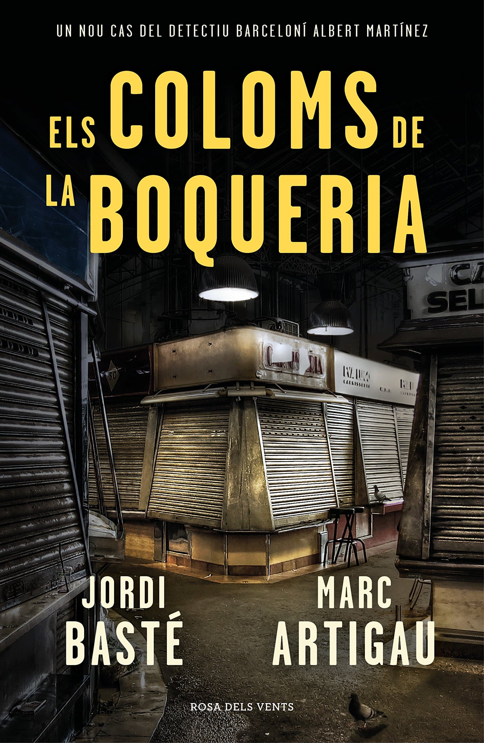 Portada de Els coloms de la Boqueria (Detectiu Albert Martínez 2) (Narrativa catalana)