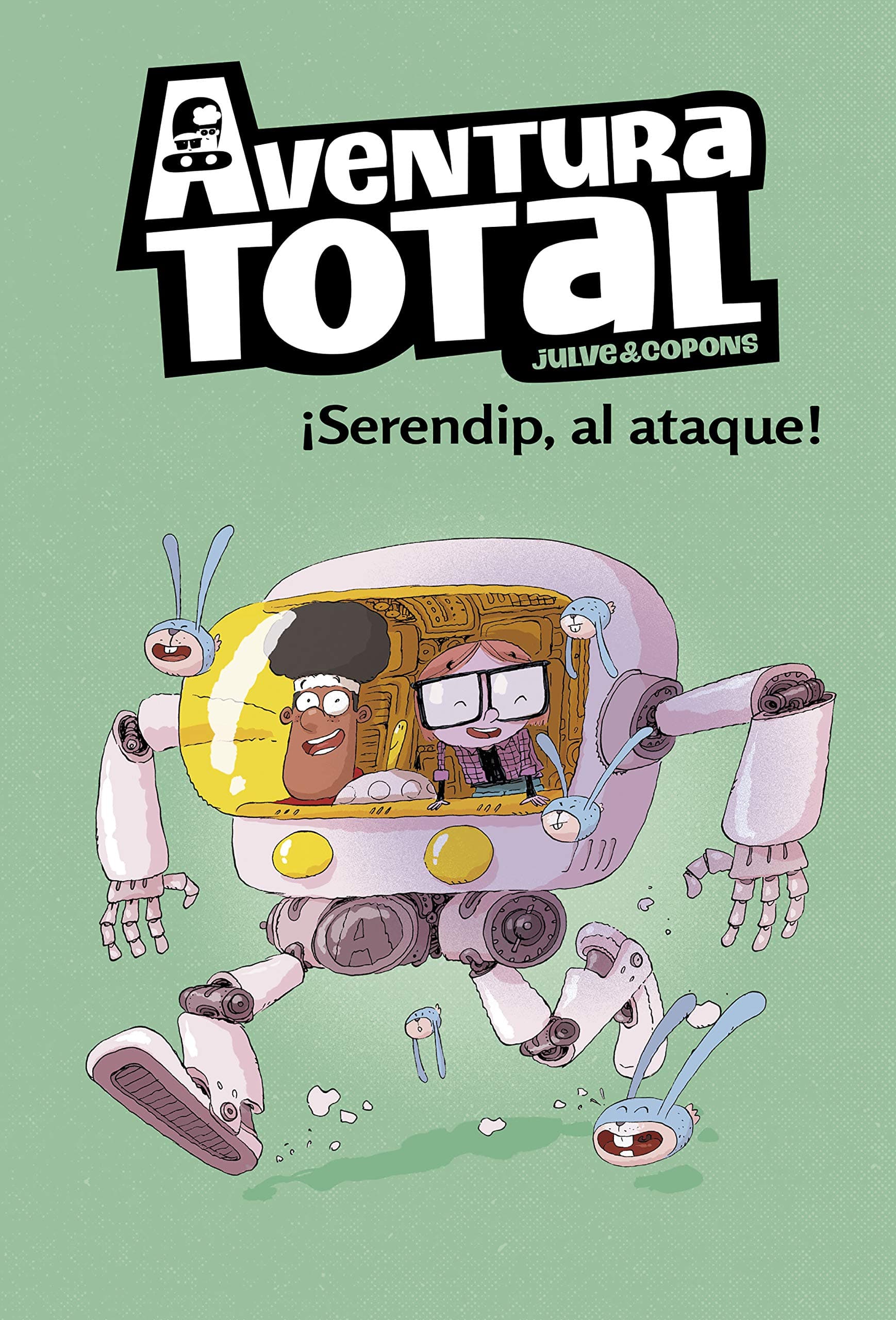Portada de Aventura Total 3 - ¡Serendip al ataque! (Primeras lecturas)