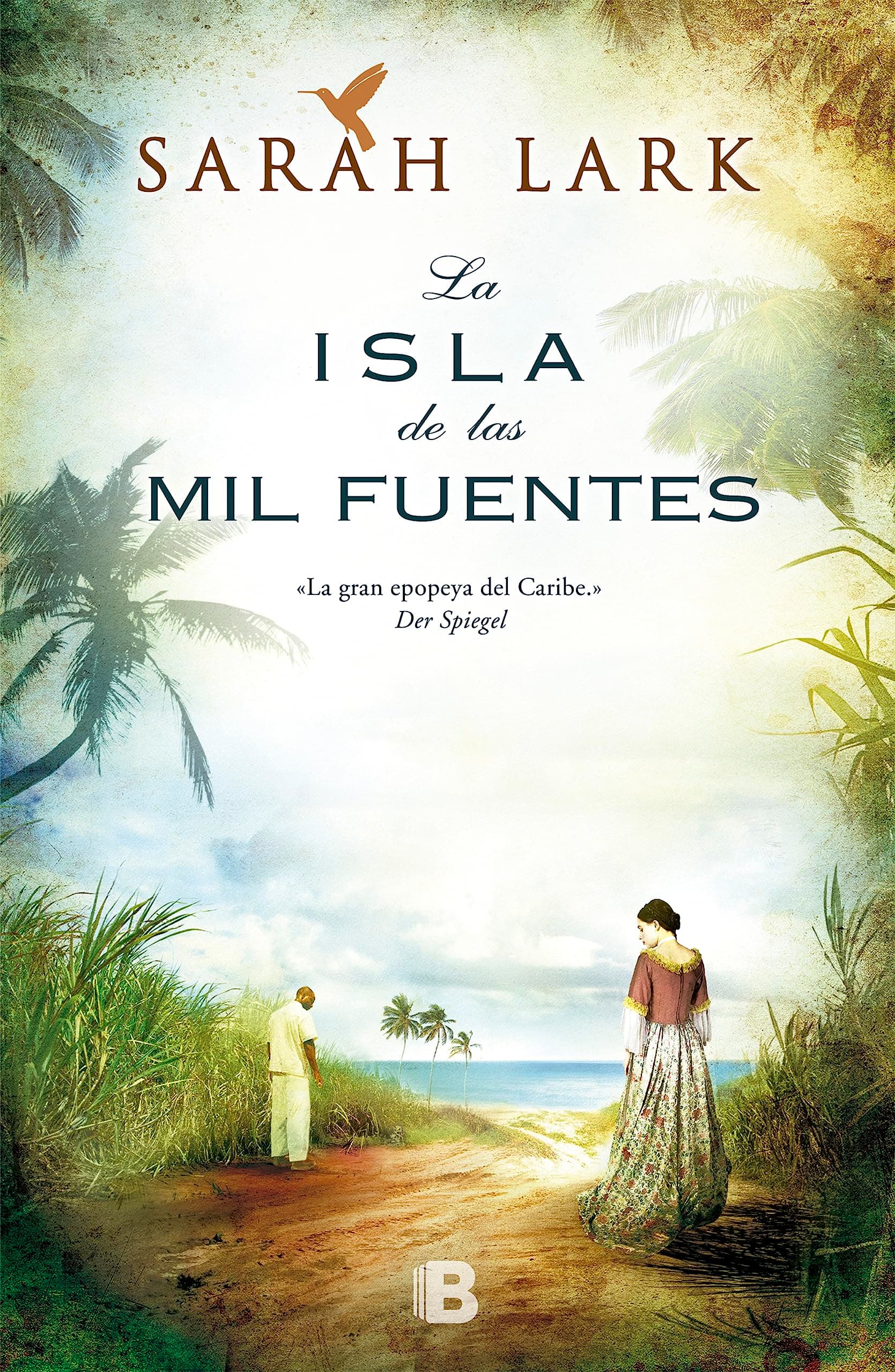 Portada de La isla de las mil fuentes (Serie del Caribe 1) (Grandes novelas)
