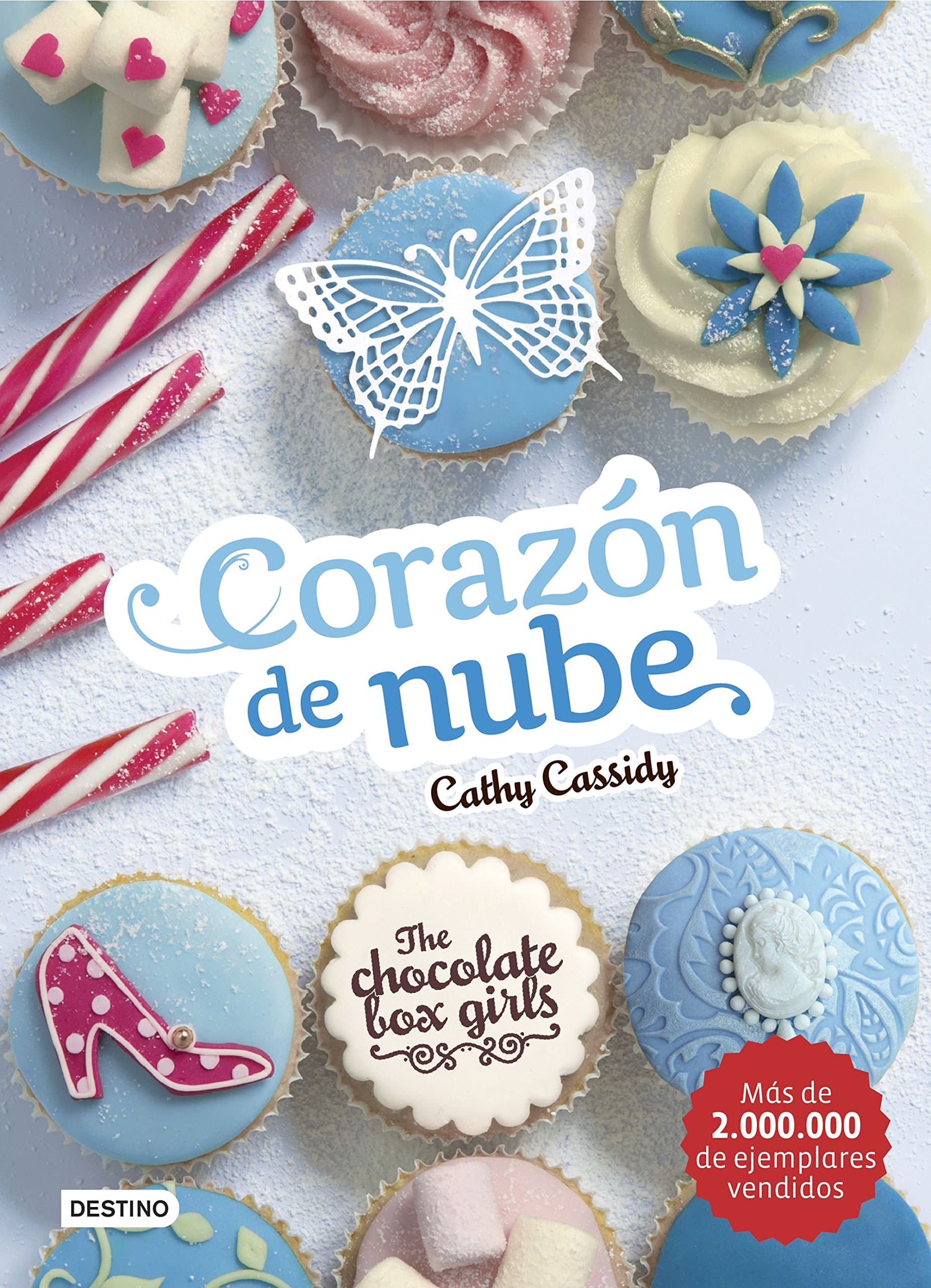 Portada de The Chocolate Box Girls. Corazón de nube: The Chocolate Box Girls 2