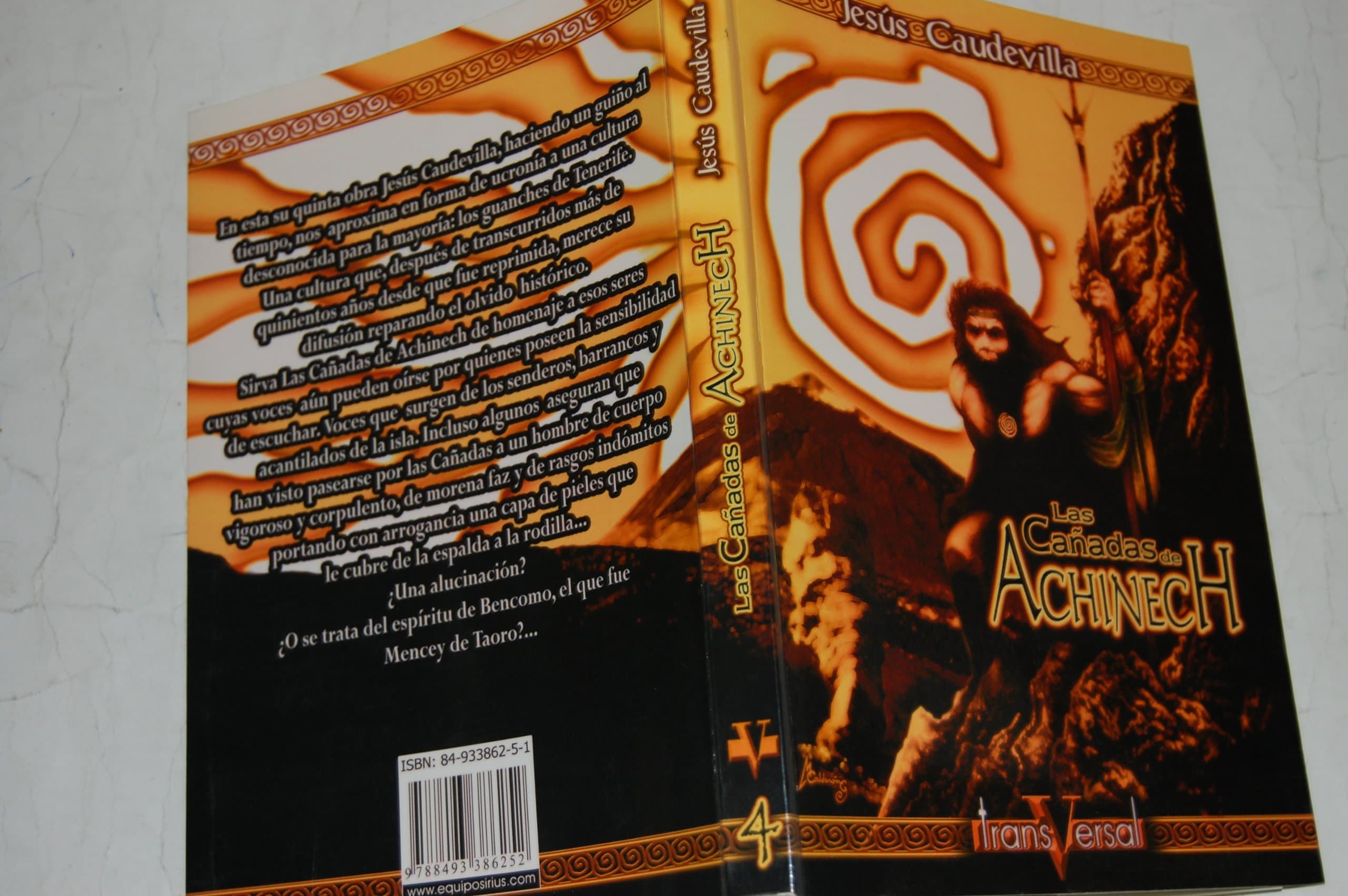 Portada de Las cañadas de Achinech (Transversal)
