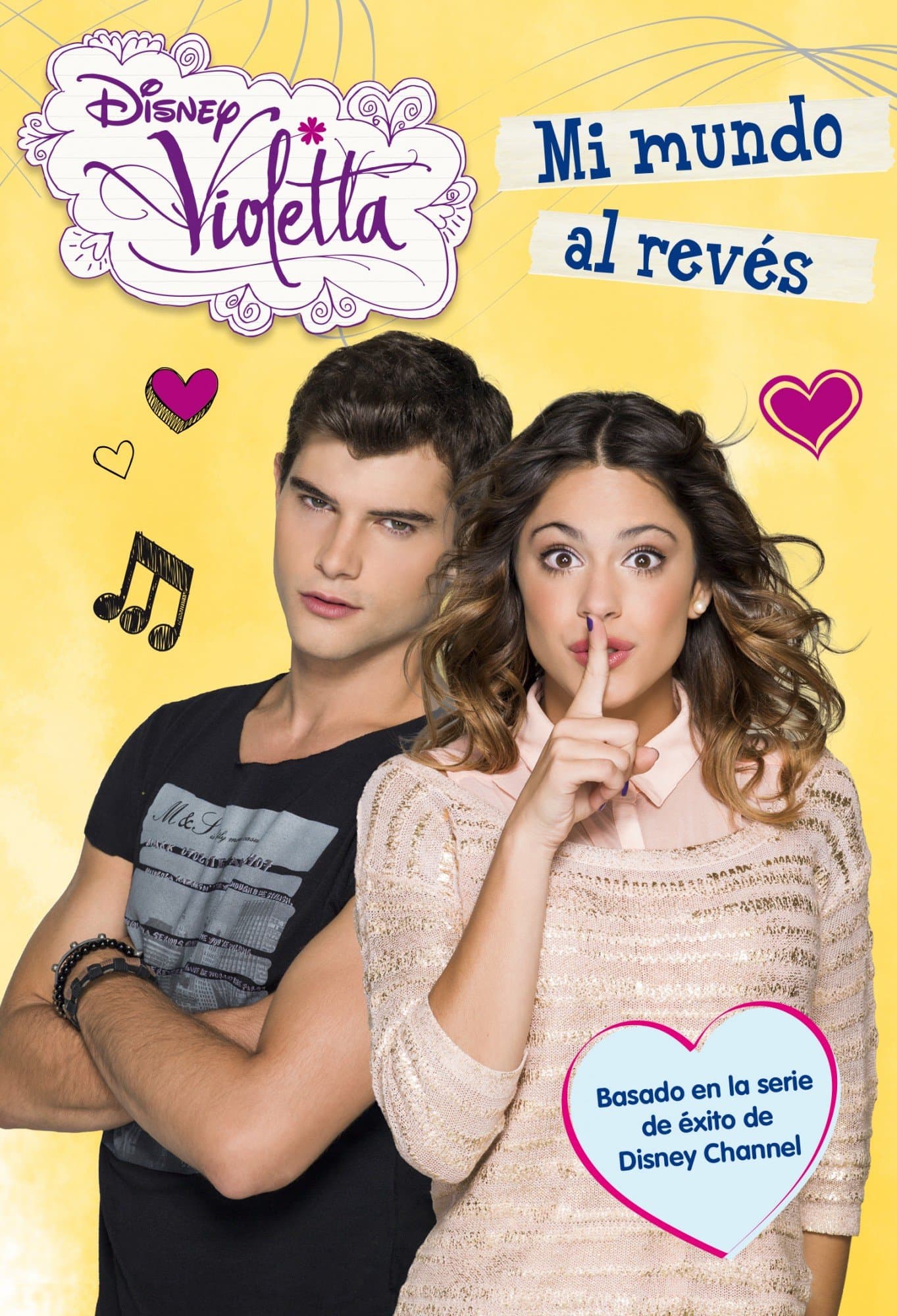 Portada de Violetta. Mi mundo al revés: Narrativa 5