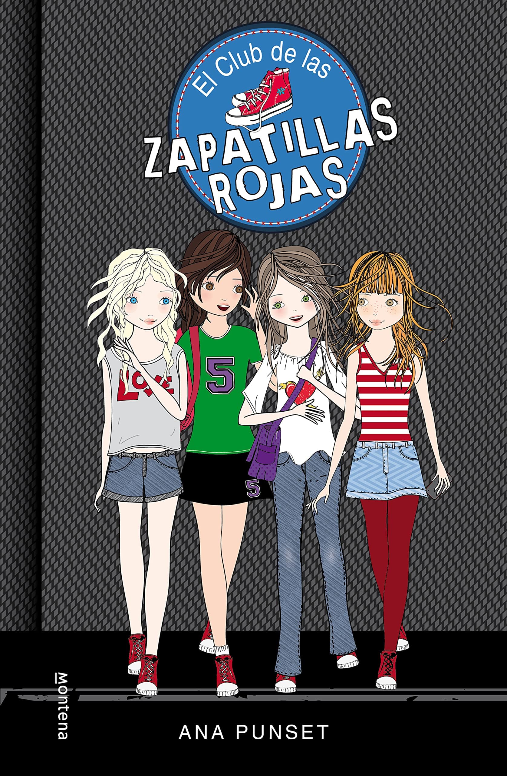 Portada de El Club de las Zapatillas Rojas 1 - El club de las zapatillas rojas: Novela infantil-juvenil sobre amistad. Lectura de 8-9 a 11-12 años. Libros para niñas y niños