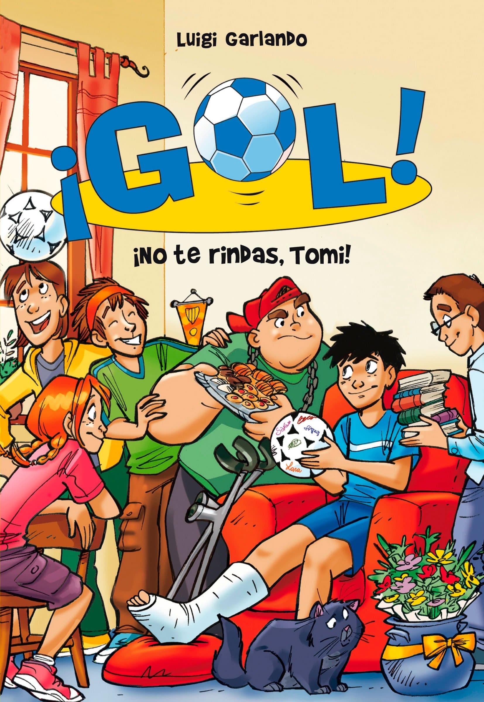 Portada de ¡Gol! 15 - ¡No te rindas, Tomi! (Jóvenes lectores)