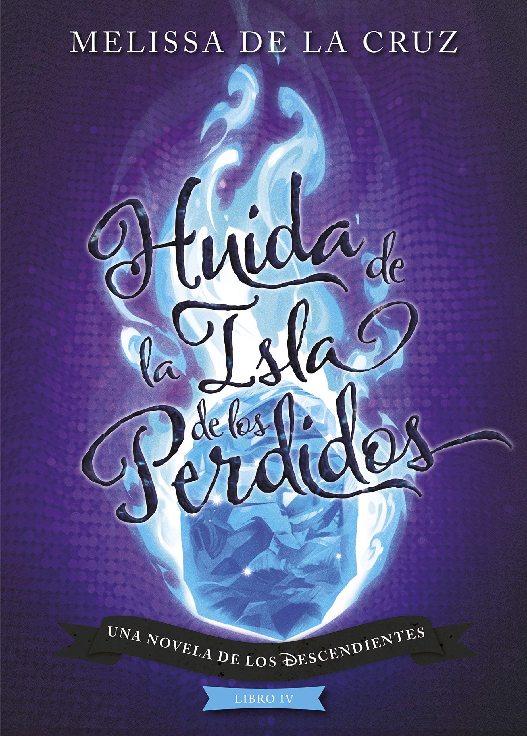 Portada de Los Descendientes. Huida de la Isla de los Perdidos: Libro IV