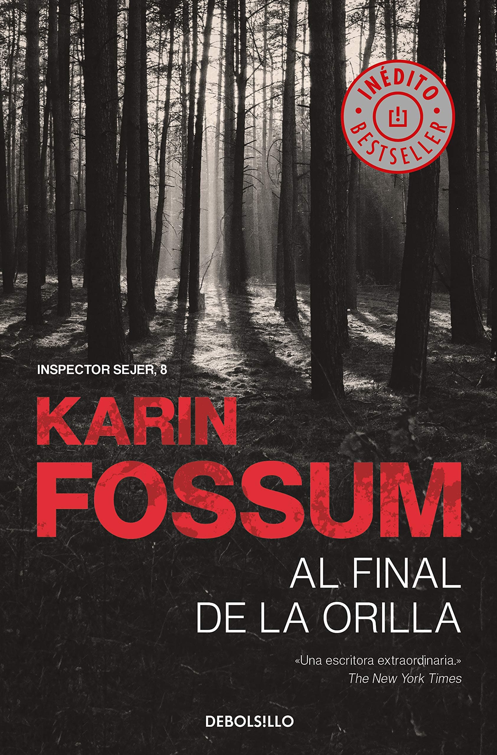 Portada de Al final de la orilla (Inspector Sejer 8) (Best Seller)
