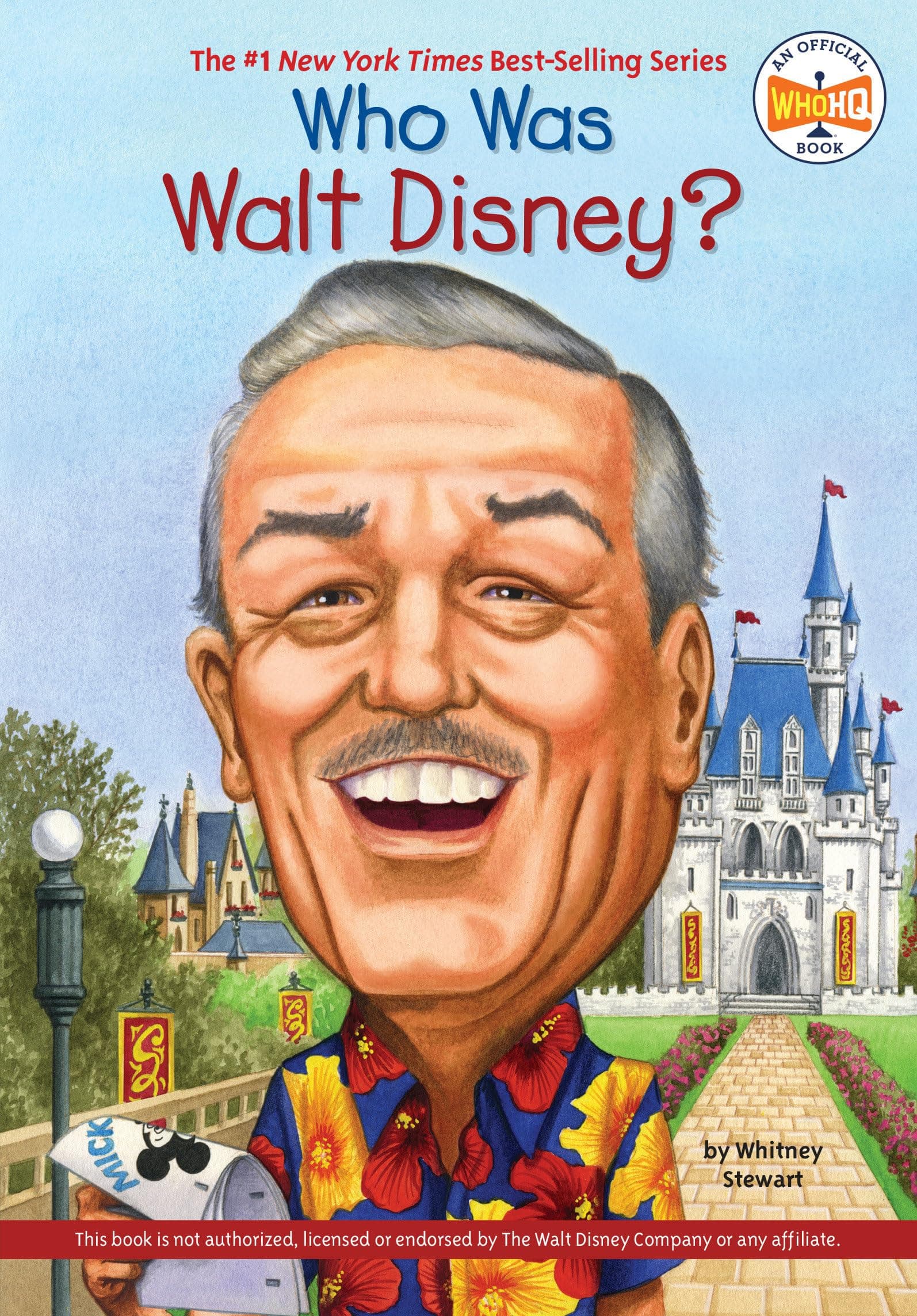 Portada de Who Was Walt Disney?