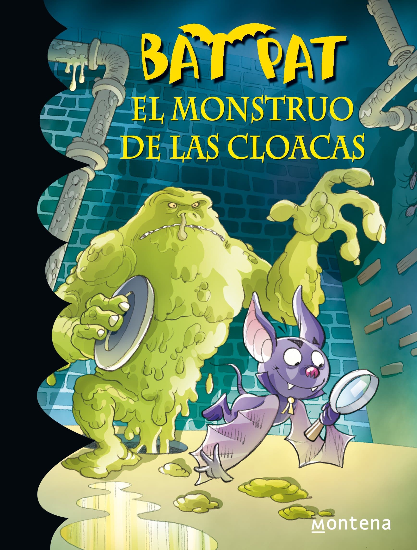 Portada de El monstruo de las cloacas