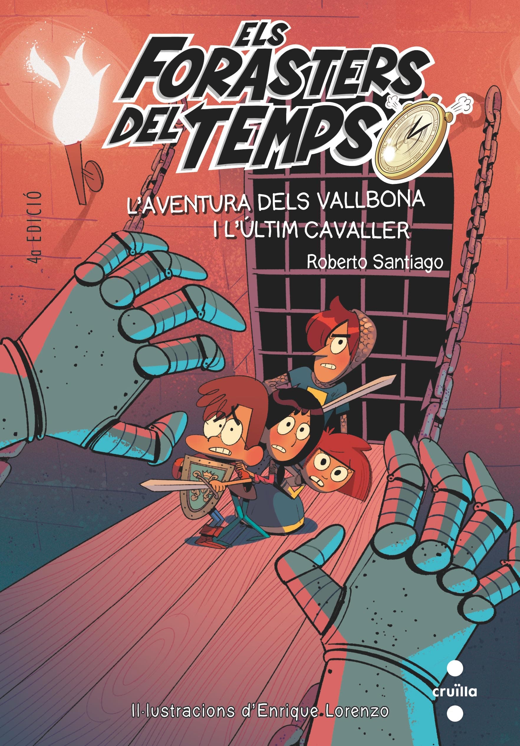Portada de Els Forasters del temps 2: L'aventura dels Vallbona i l'últim cavaller