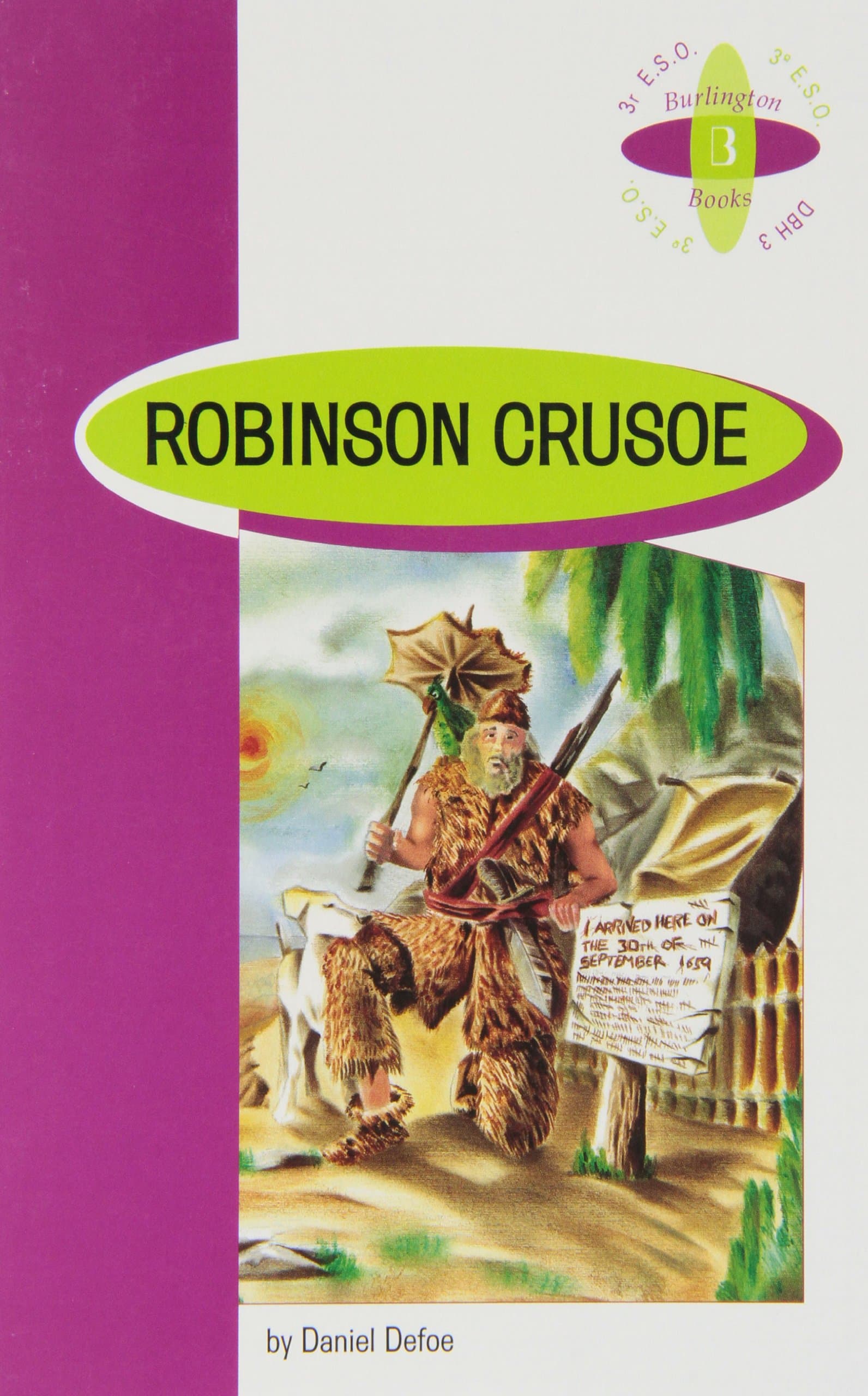 Portada de Br robinson crusoe 3 eso (SIN COLECCION)