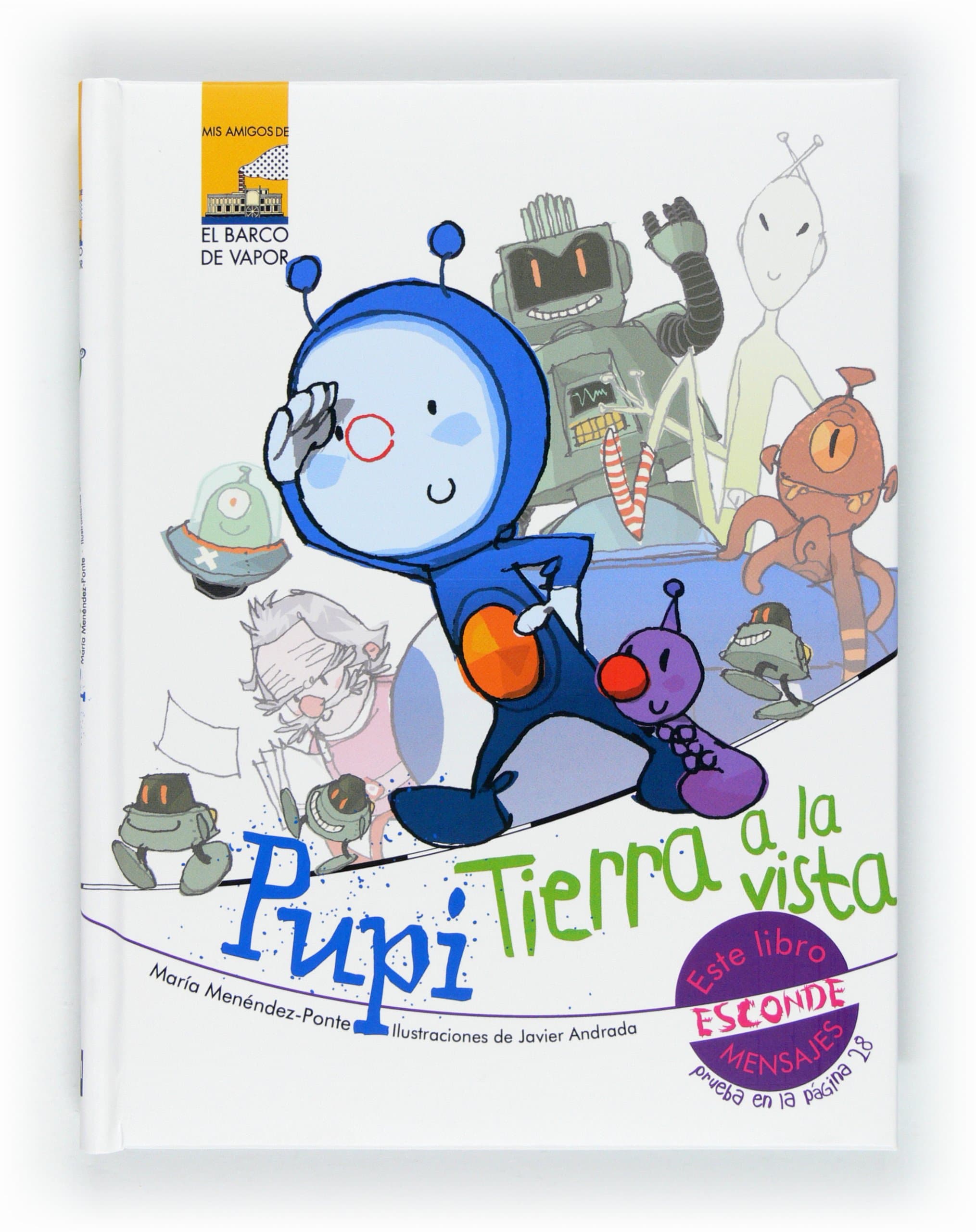 Portada de Pupi Tierra a la vista (Mis amigos)