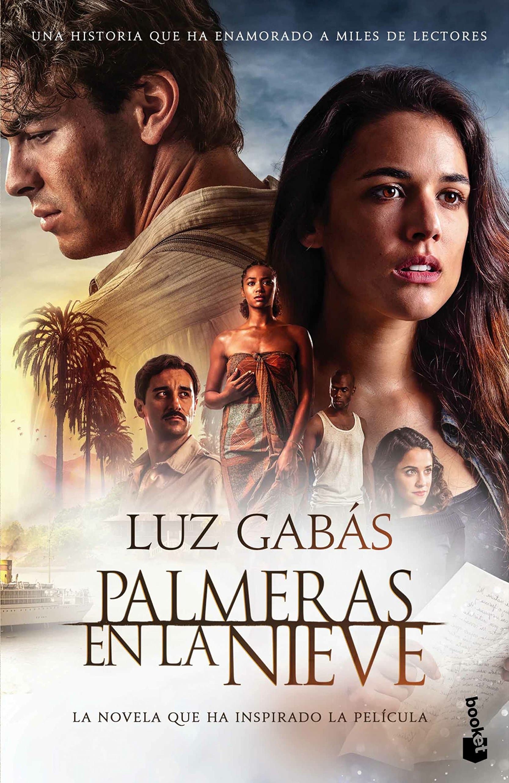 Portada de Palmeras en la nieve (Ed. Película) (Novela)