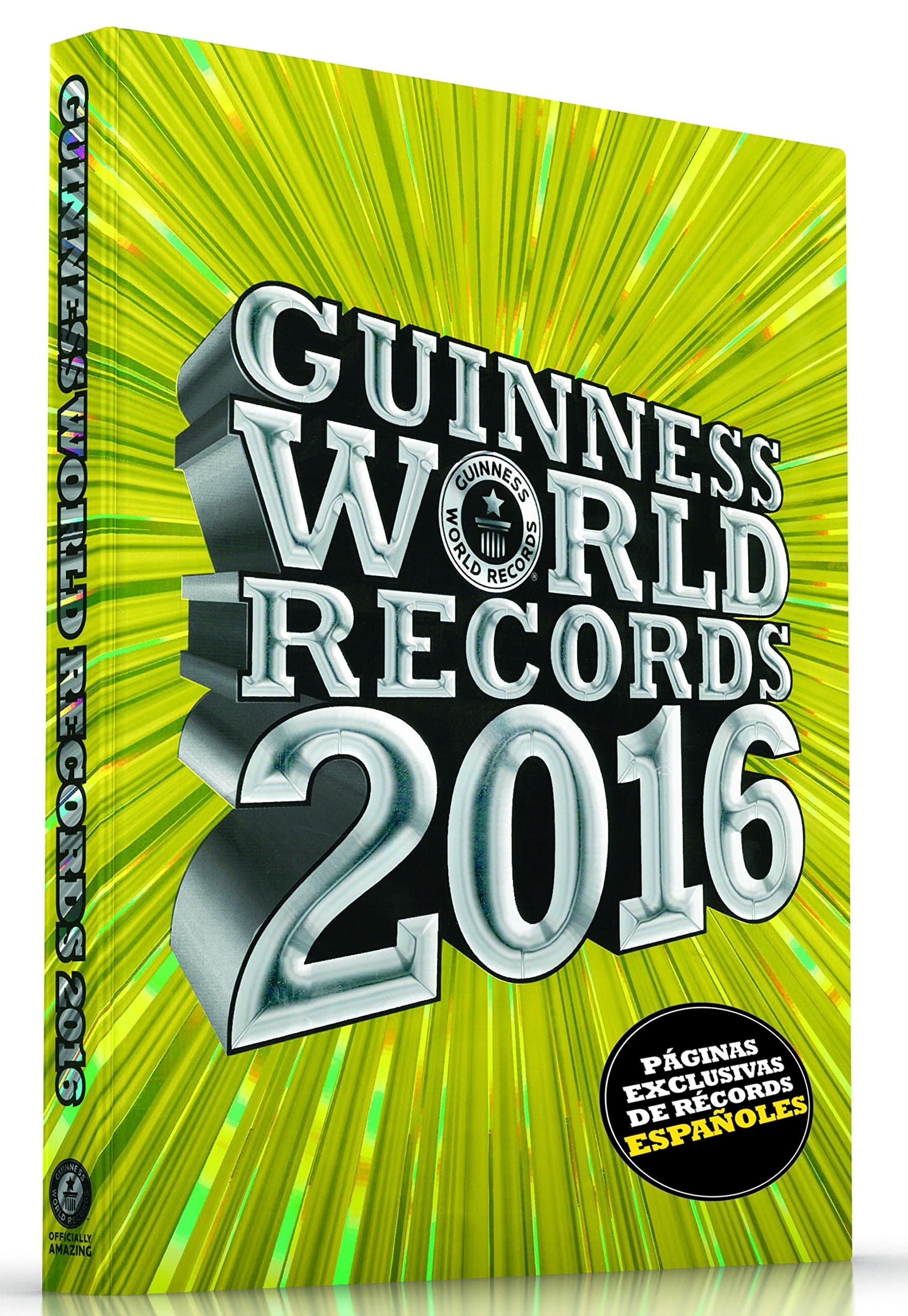 Portada de Guinness World Records 2016