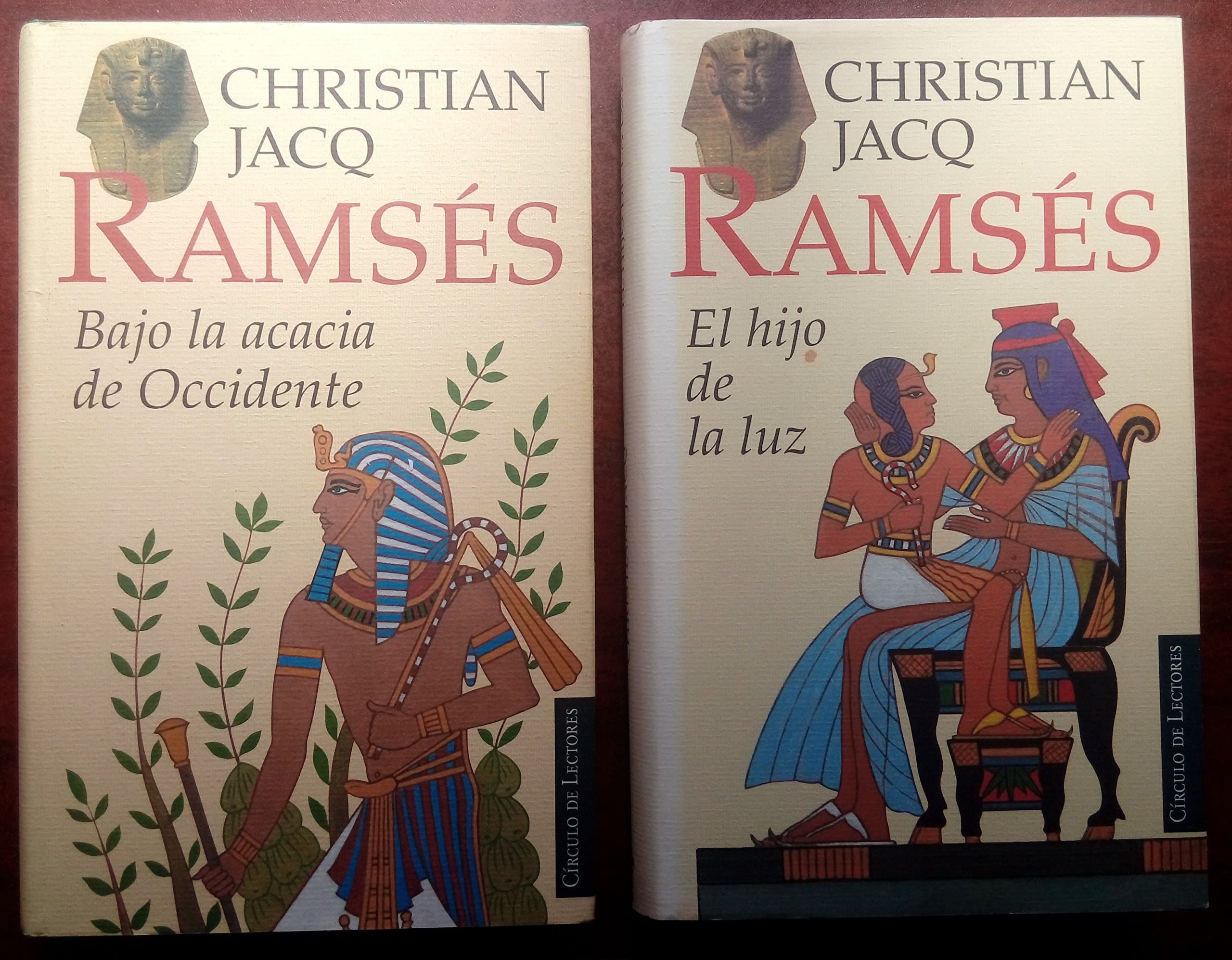 Portada de Ramsés. Bajo la acacia de occidente / Christian Jacq ; traducción de Mauricio Wacquez