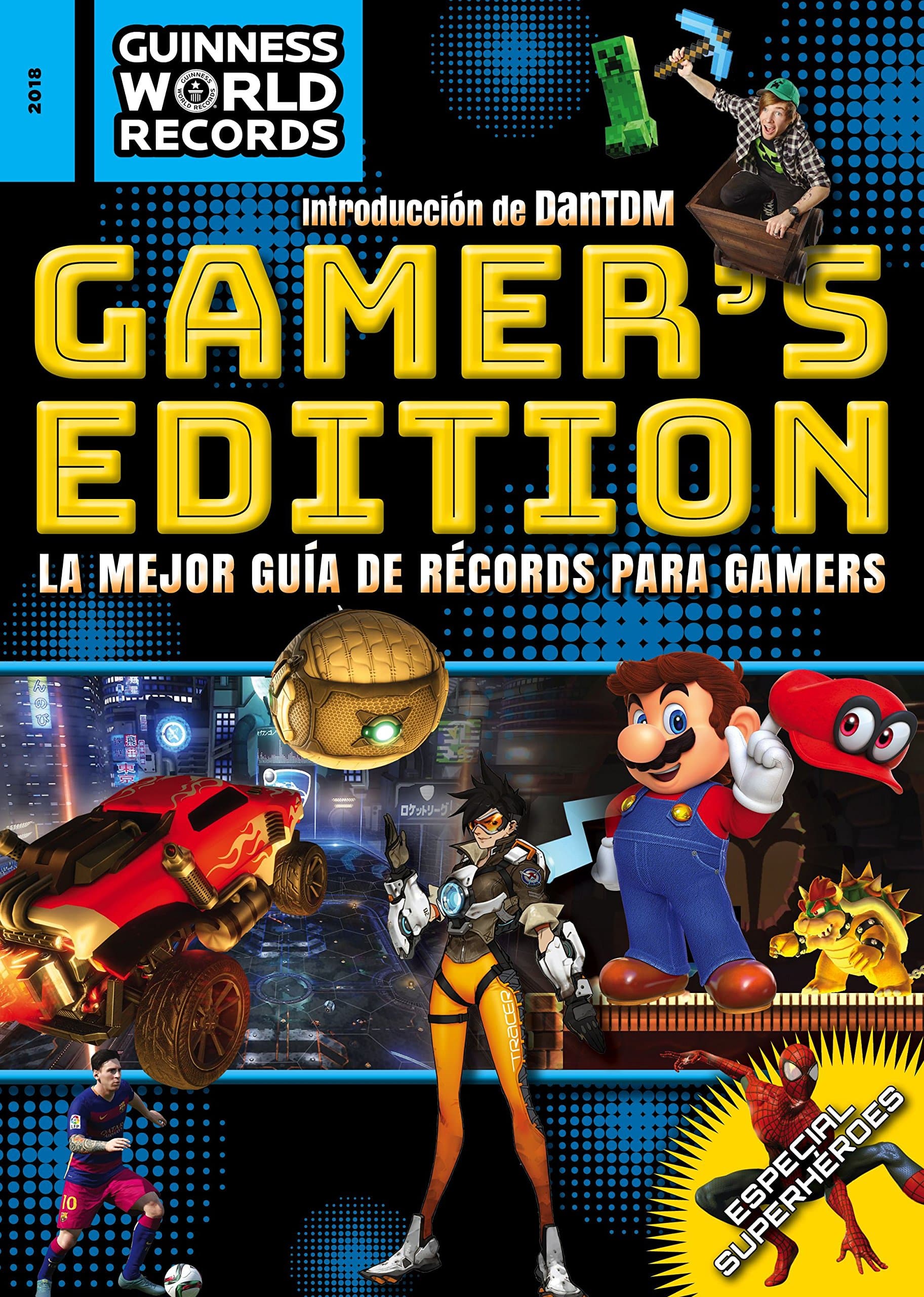 Portada de Guinness World Records 2018. Gamer's edition