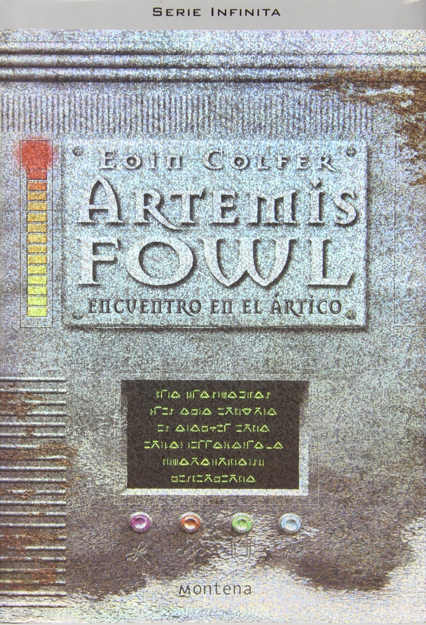 Portada de Encuentro en el Ártico (Artemis Fowl 2)