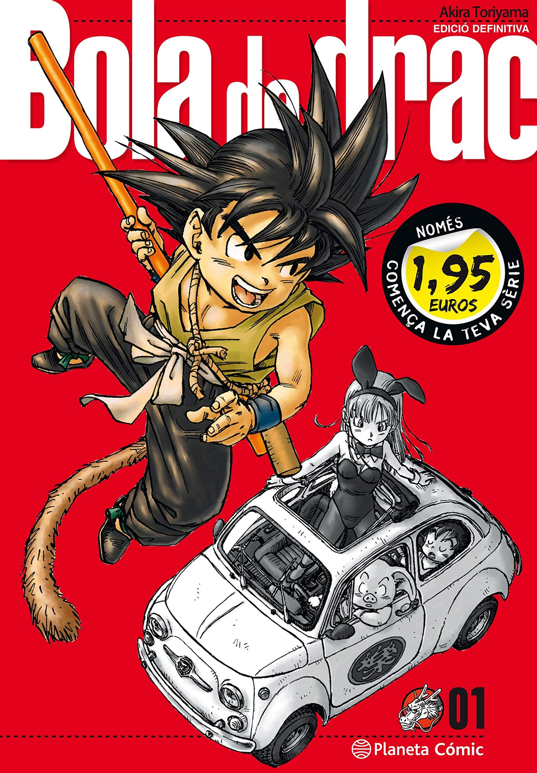 Portada de MM Bola de Drac n. 01 1,95 (Manga Manía)