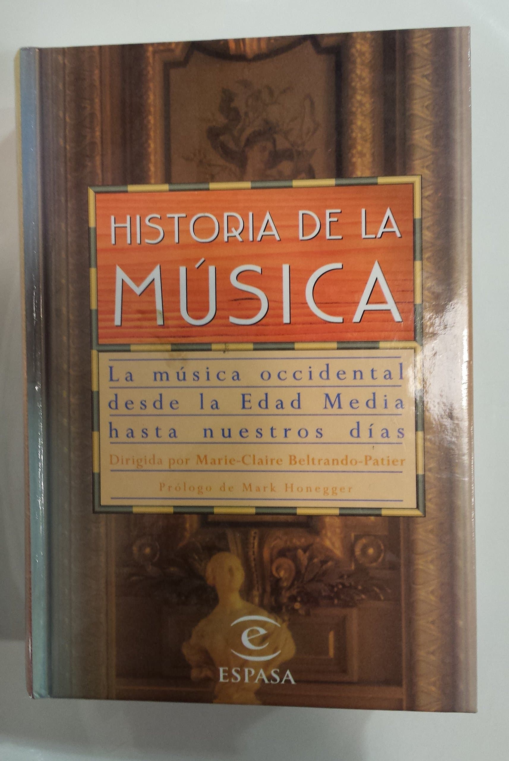Portada de Historia de la musica