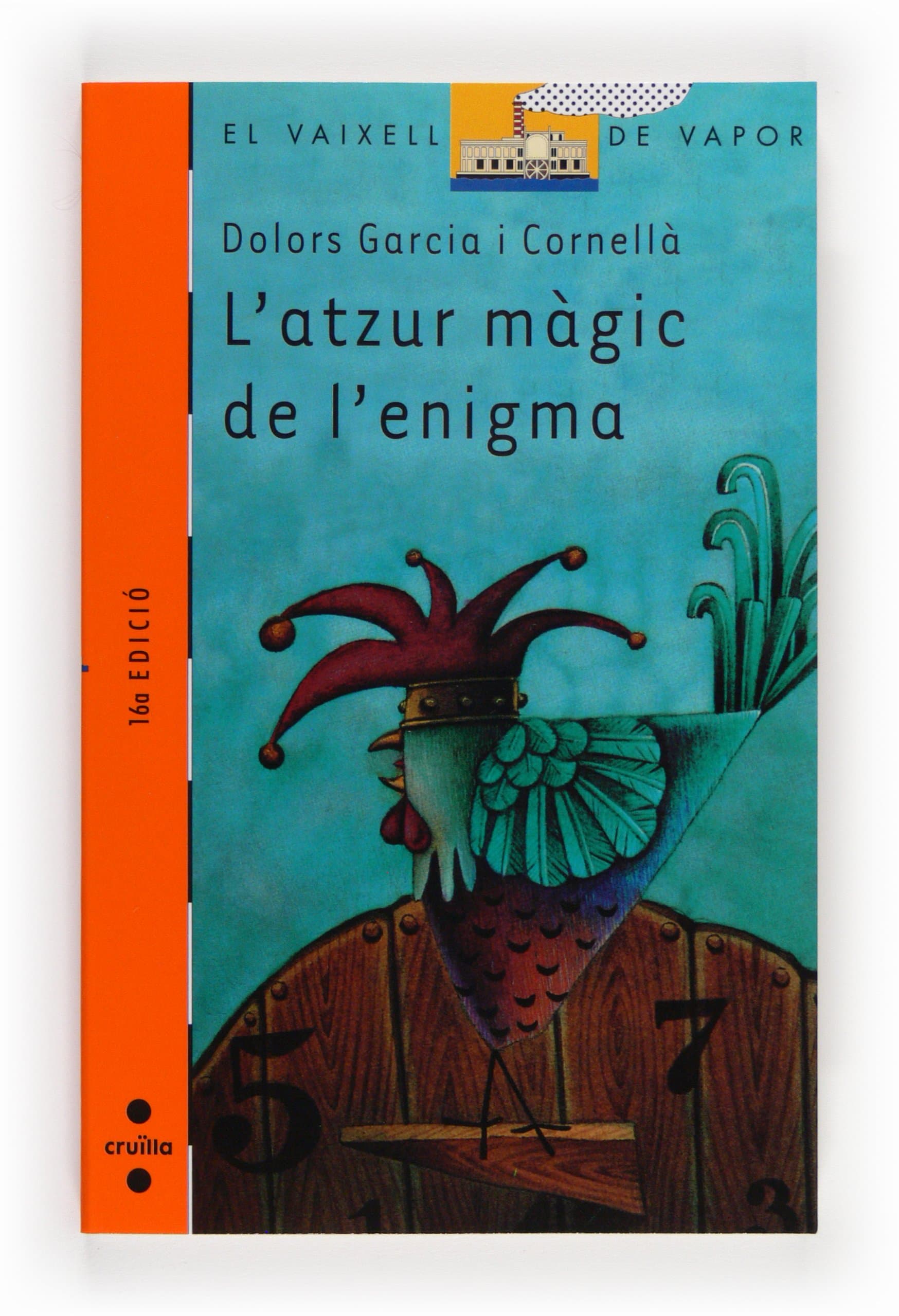 Portada de L'atzur màgic de l'enigma (El Barco de Vapor Naranja)
