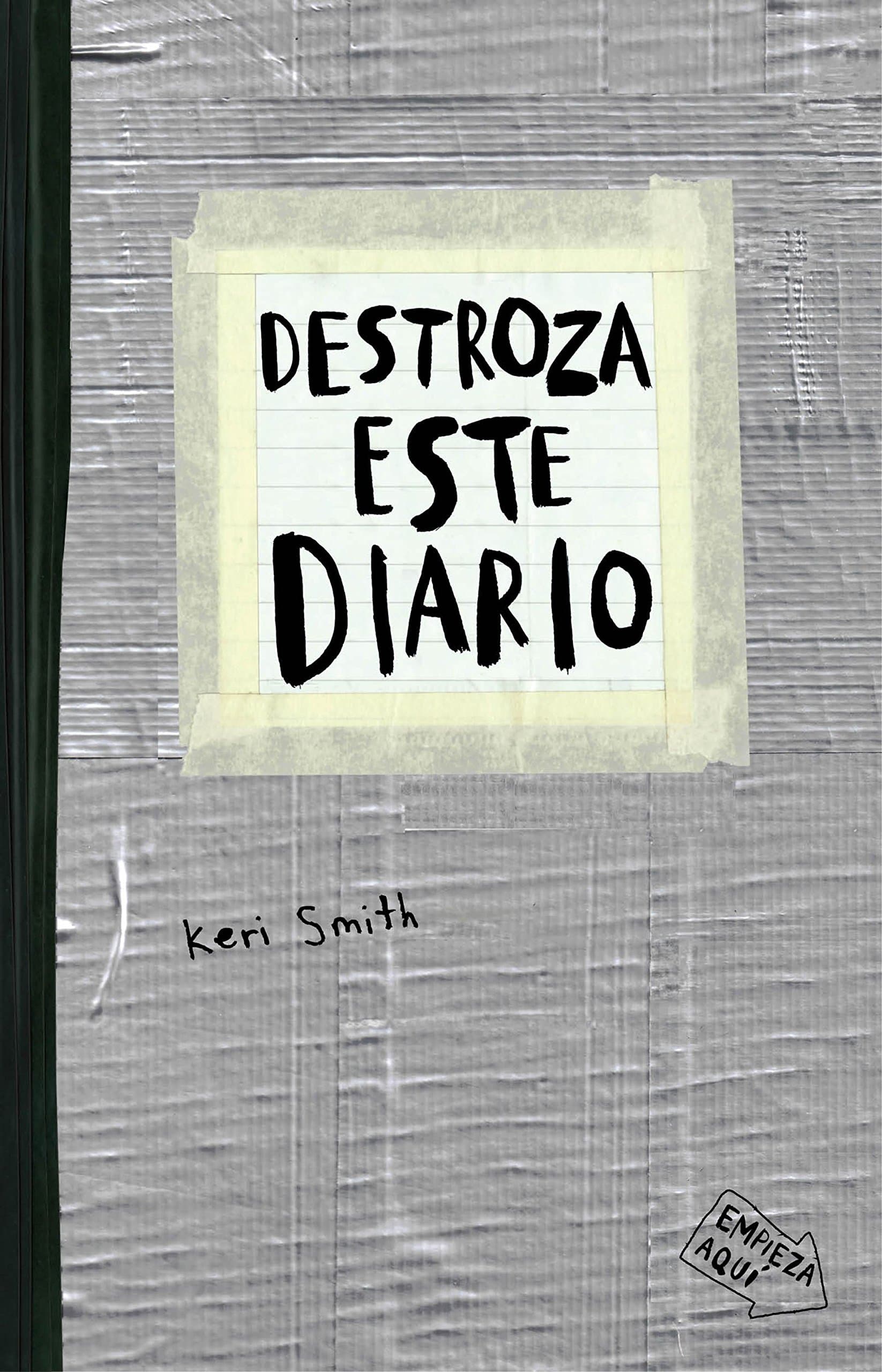 Portada de Destroza este diario. Gris (Libros Singulares)