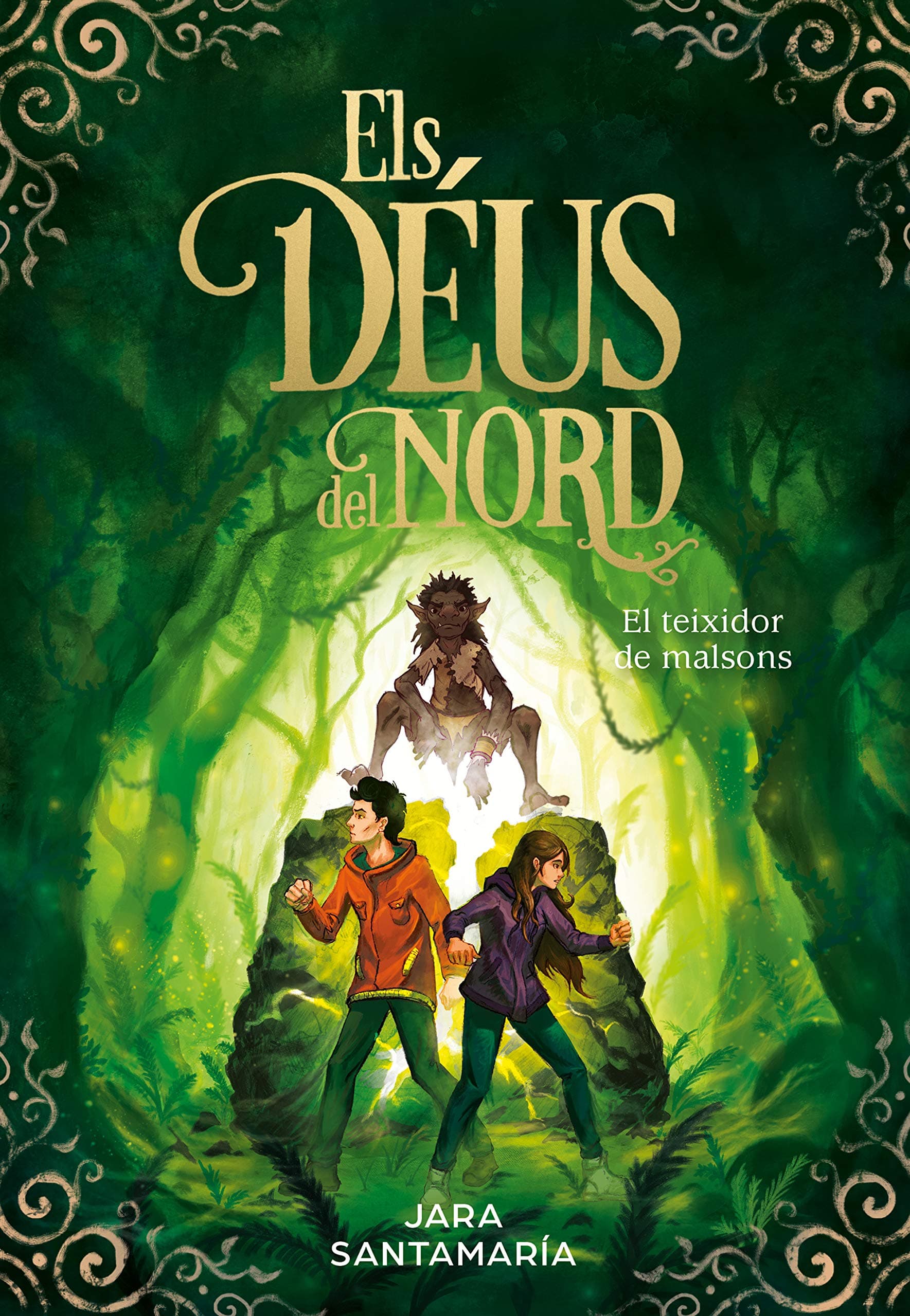 Portada de El teixidor de malsons (Els déus del nord 2) (Aventures i fantasia)