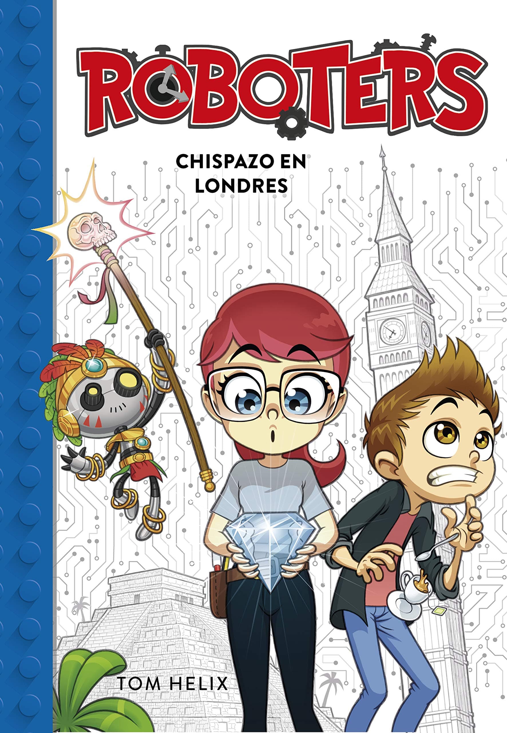 Portada de Roboters 3 - Chispazo en Londres (Jóvenes lectores)