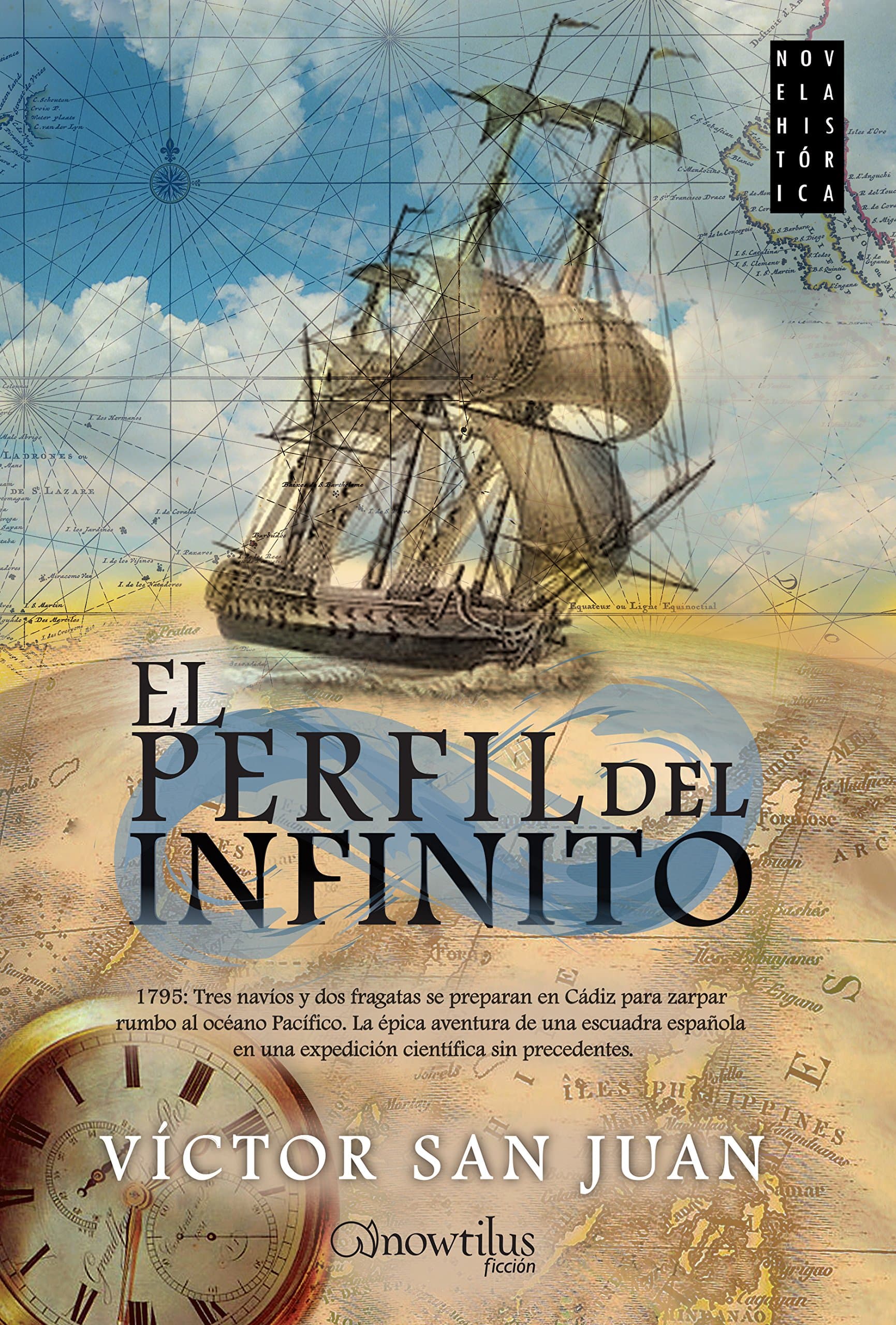 Portada de El perfil del infinito (Novela Histórica)