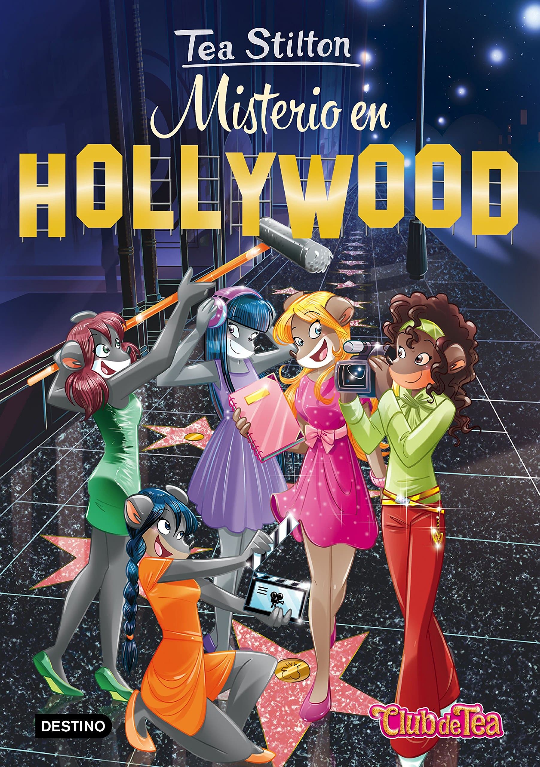 Portada de Misterio en Hollywood: Tea Stilton 23