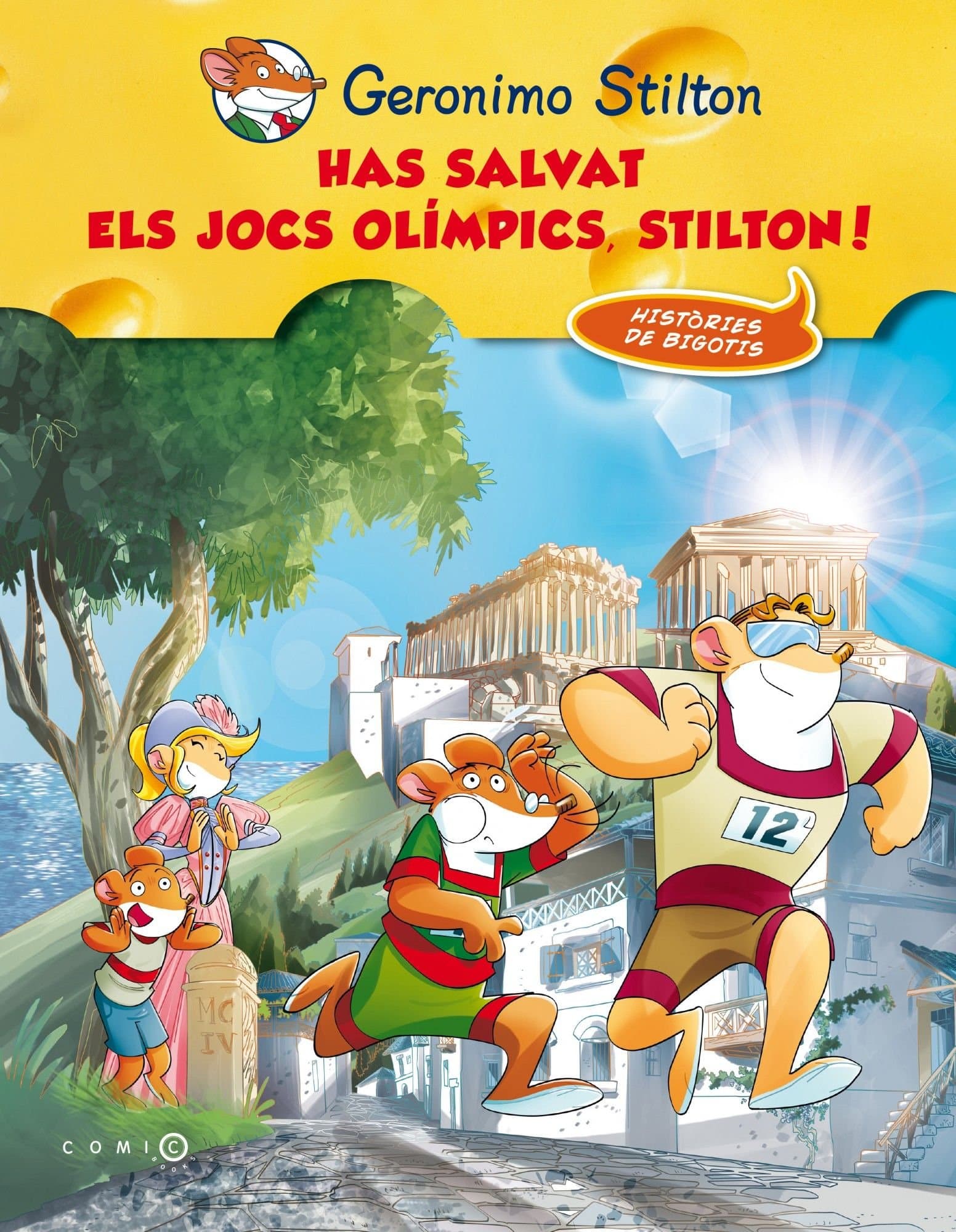 Portada de Has salvat els jocs olímpics, Stilton! (Comic Books)