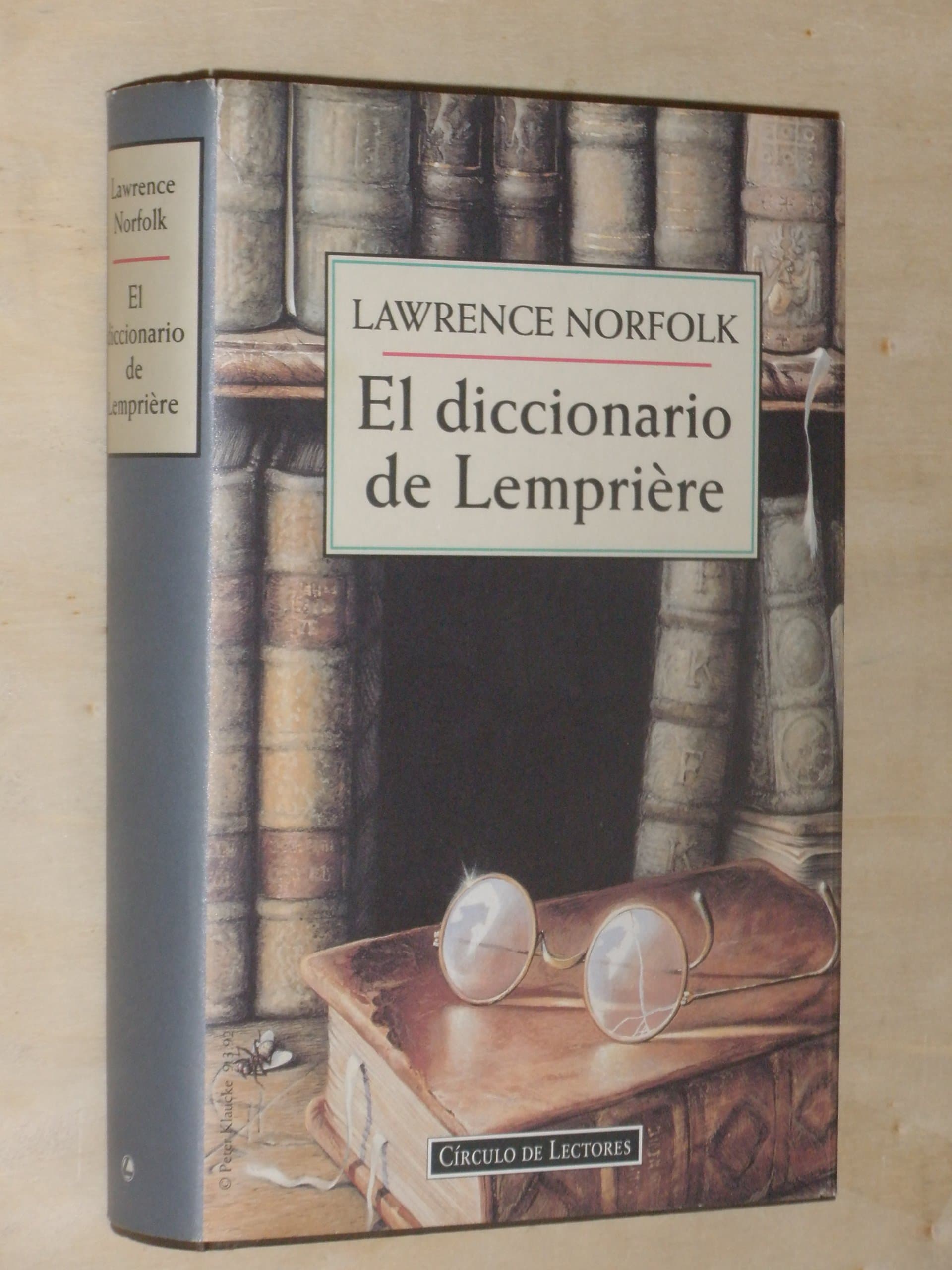 Portada de EL DICCIONARIO DE LEMPRIÈRE