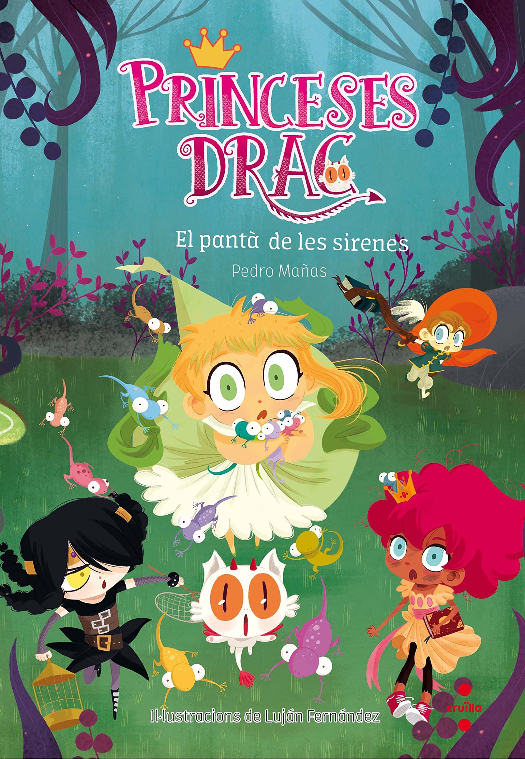 Portada de Princeses Drac 2. El pantà de les sirenes