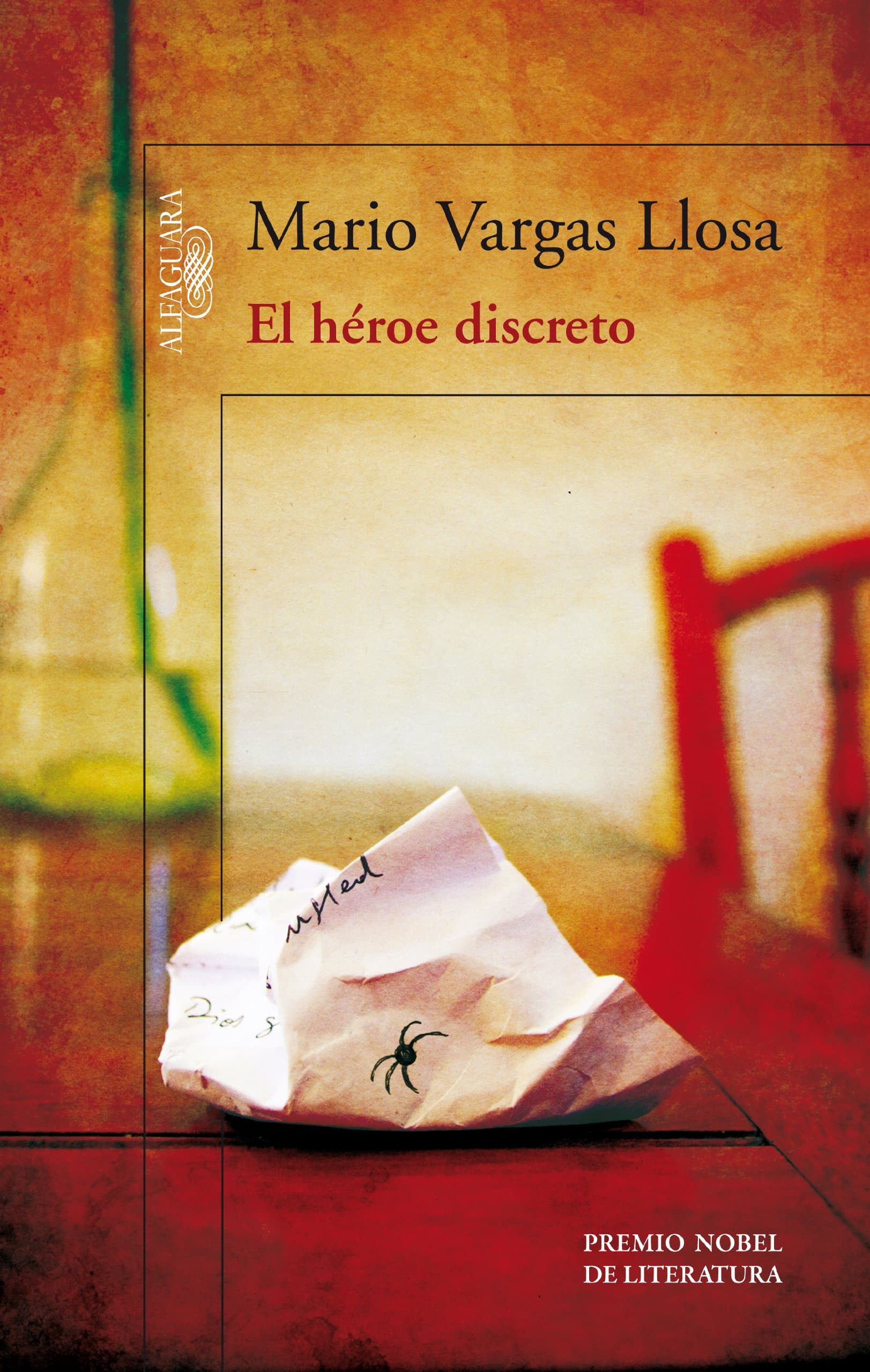 Portada de El héroe discreto (Hispánica)