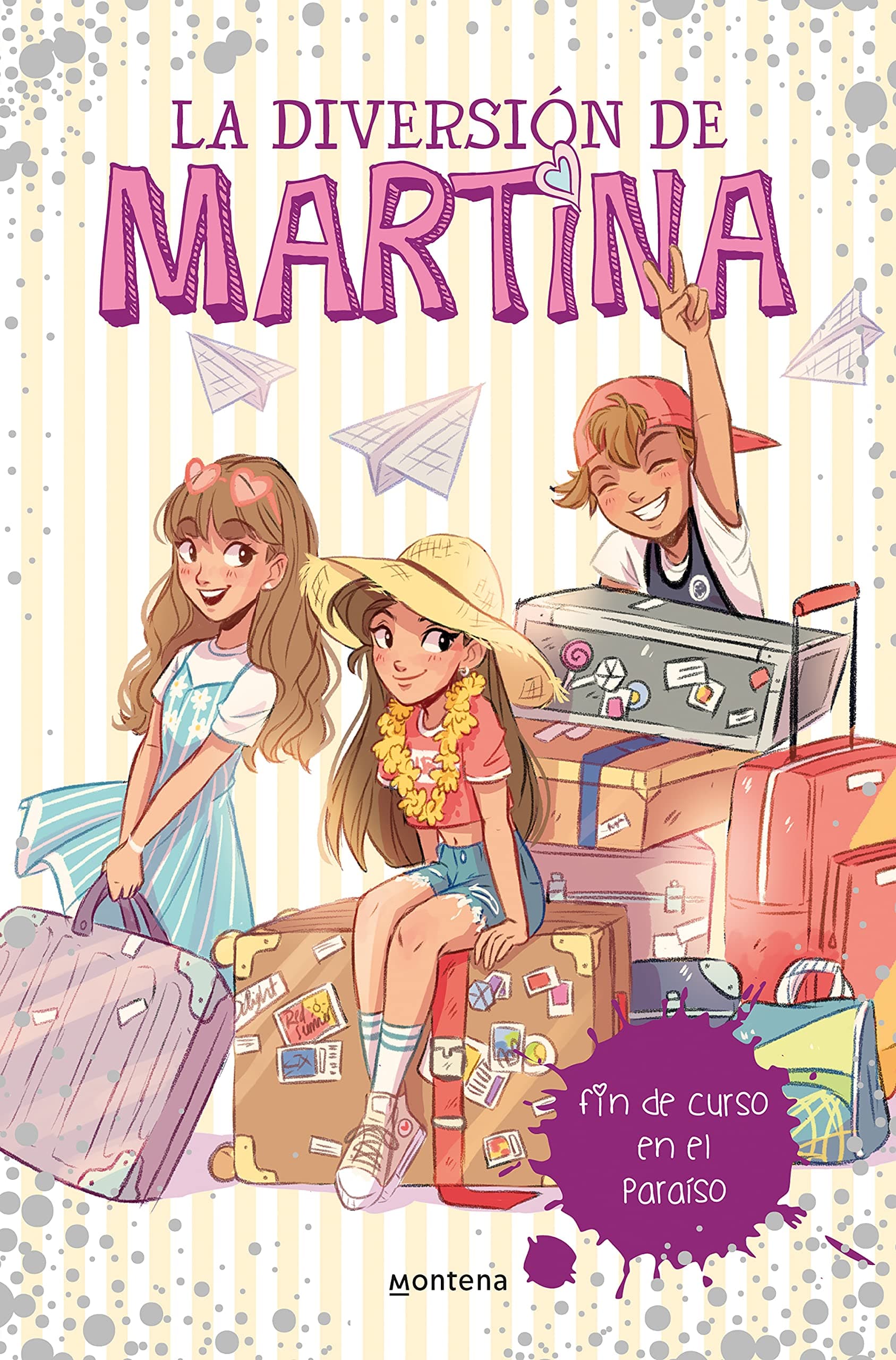 Portada de La diversión de Martina 4 - Fin de curso en el paraíso (Jóvenes lectores)