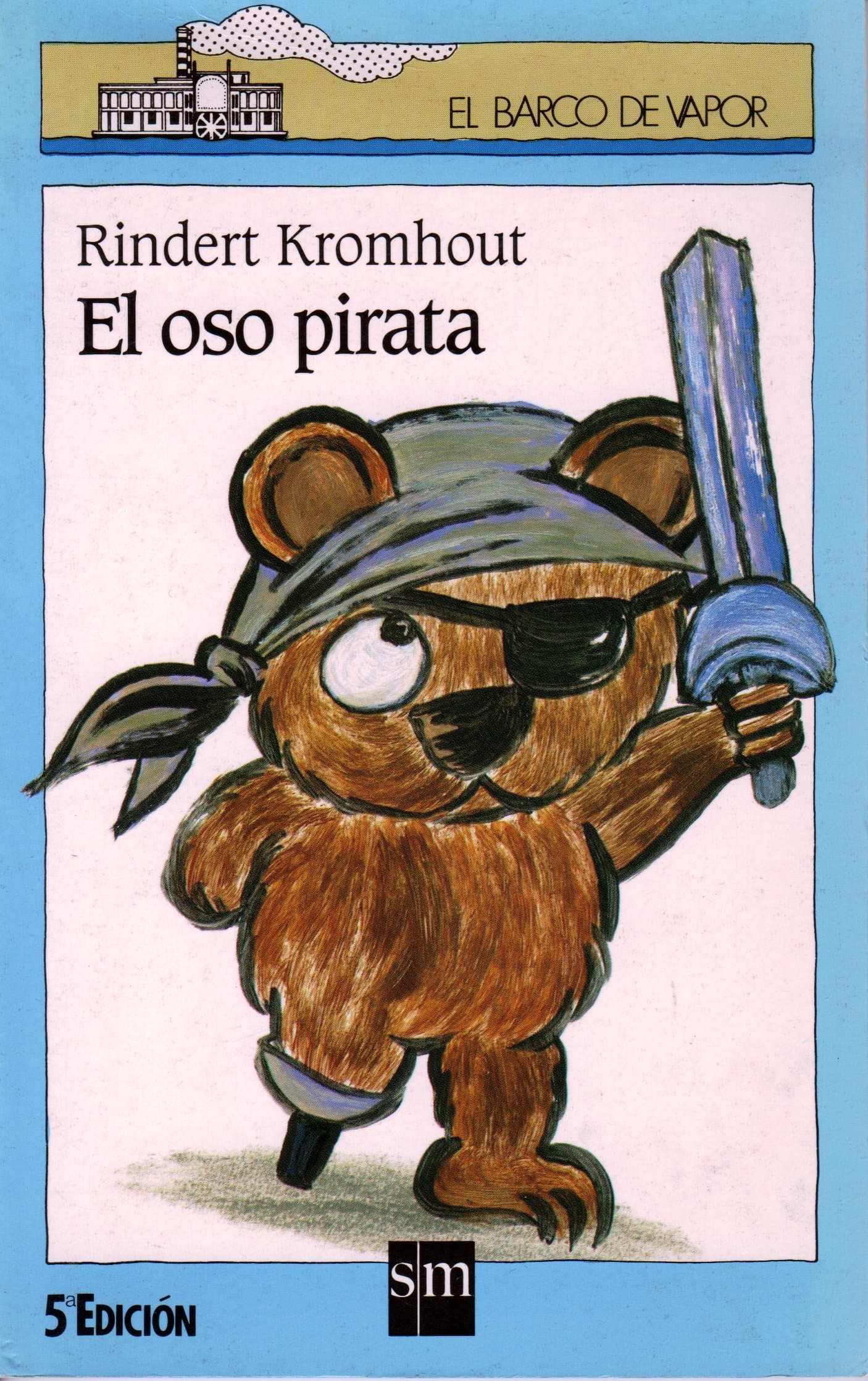 Portada de El oso pirata: 63 (El Barco de Vapor Azul)