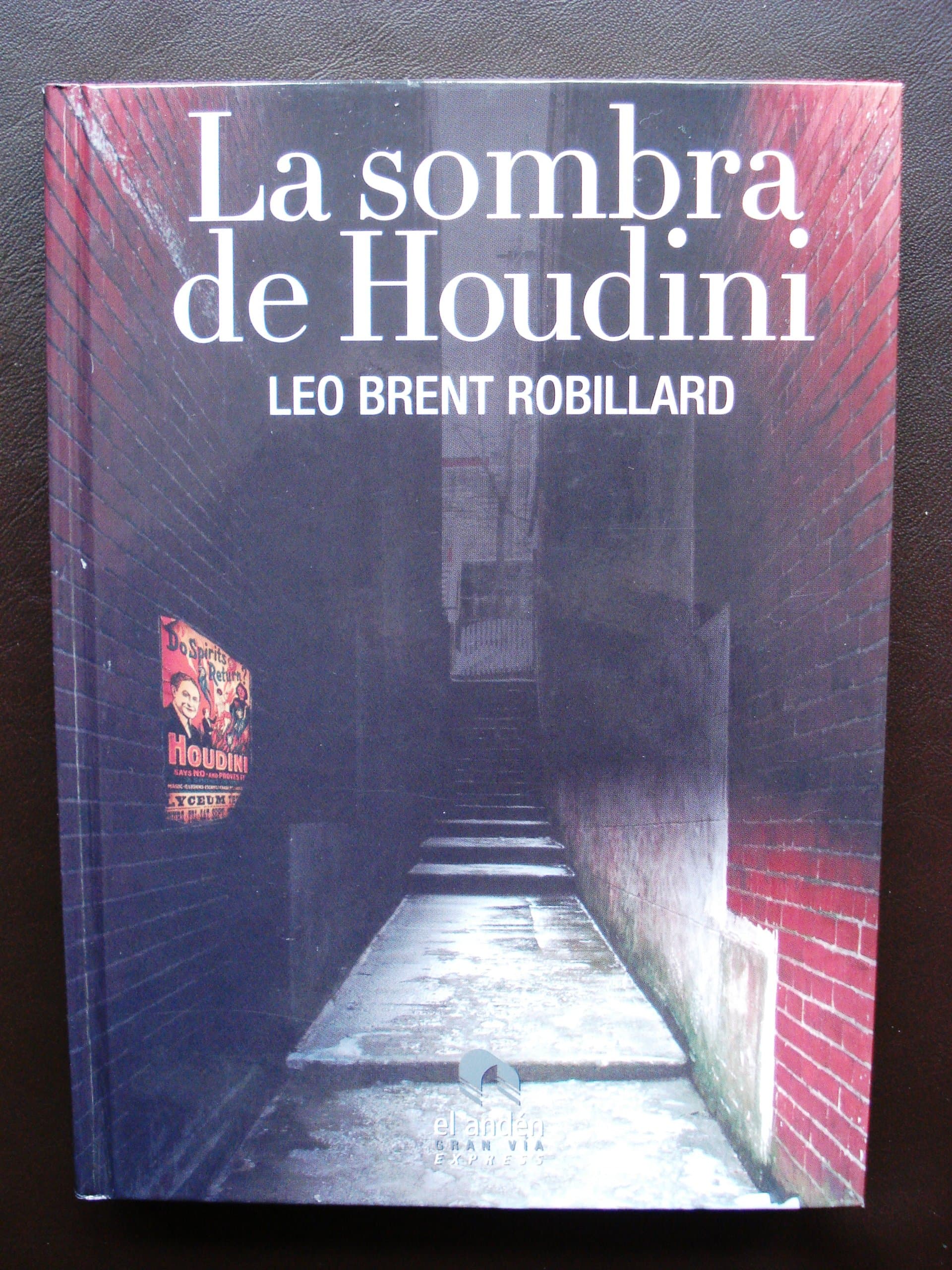 Portada de La sombra de Houdini