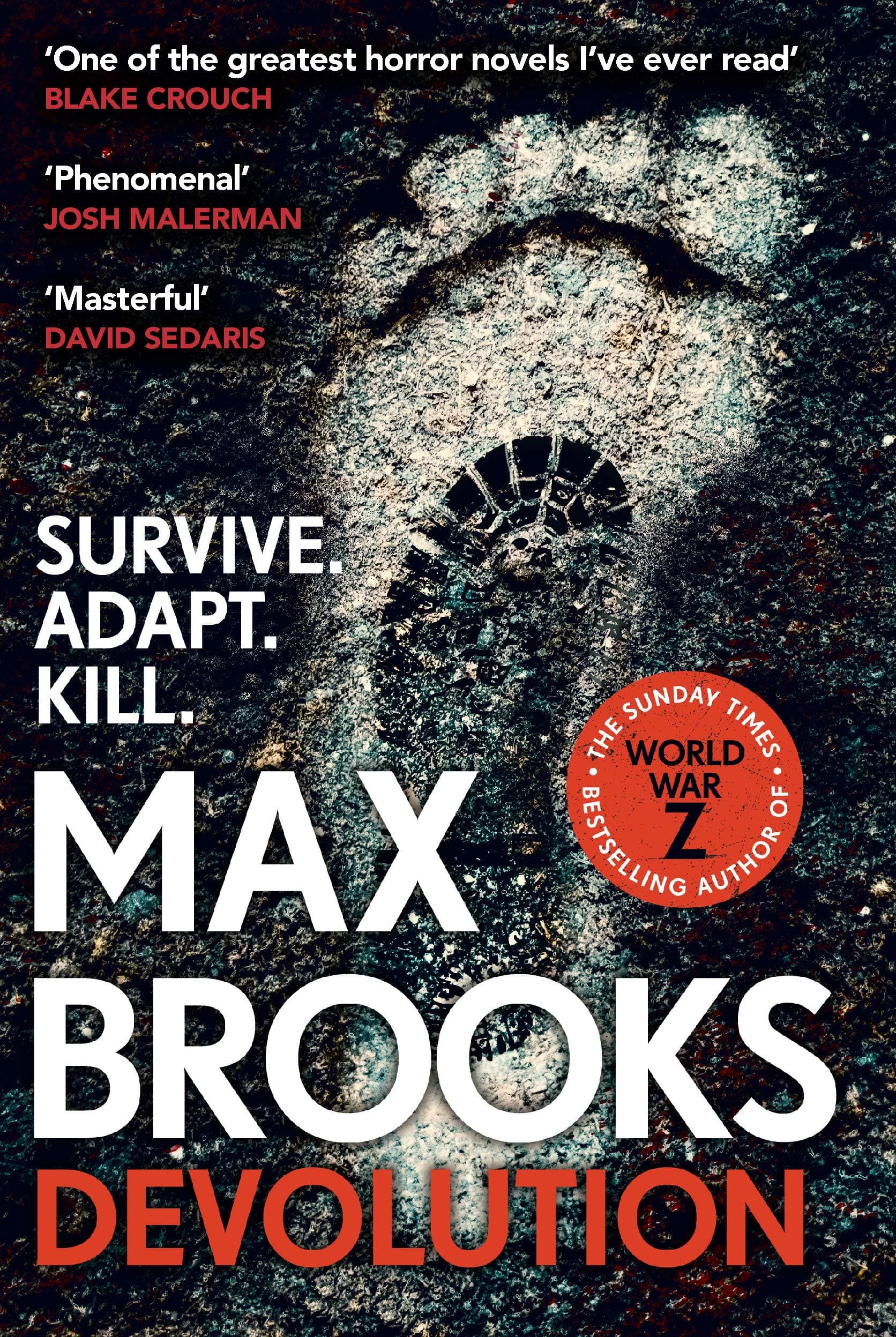 Portada de Devolution: From the bestselling author of World War Z