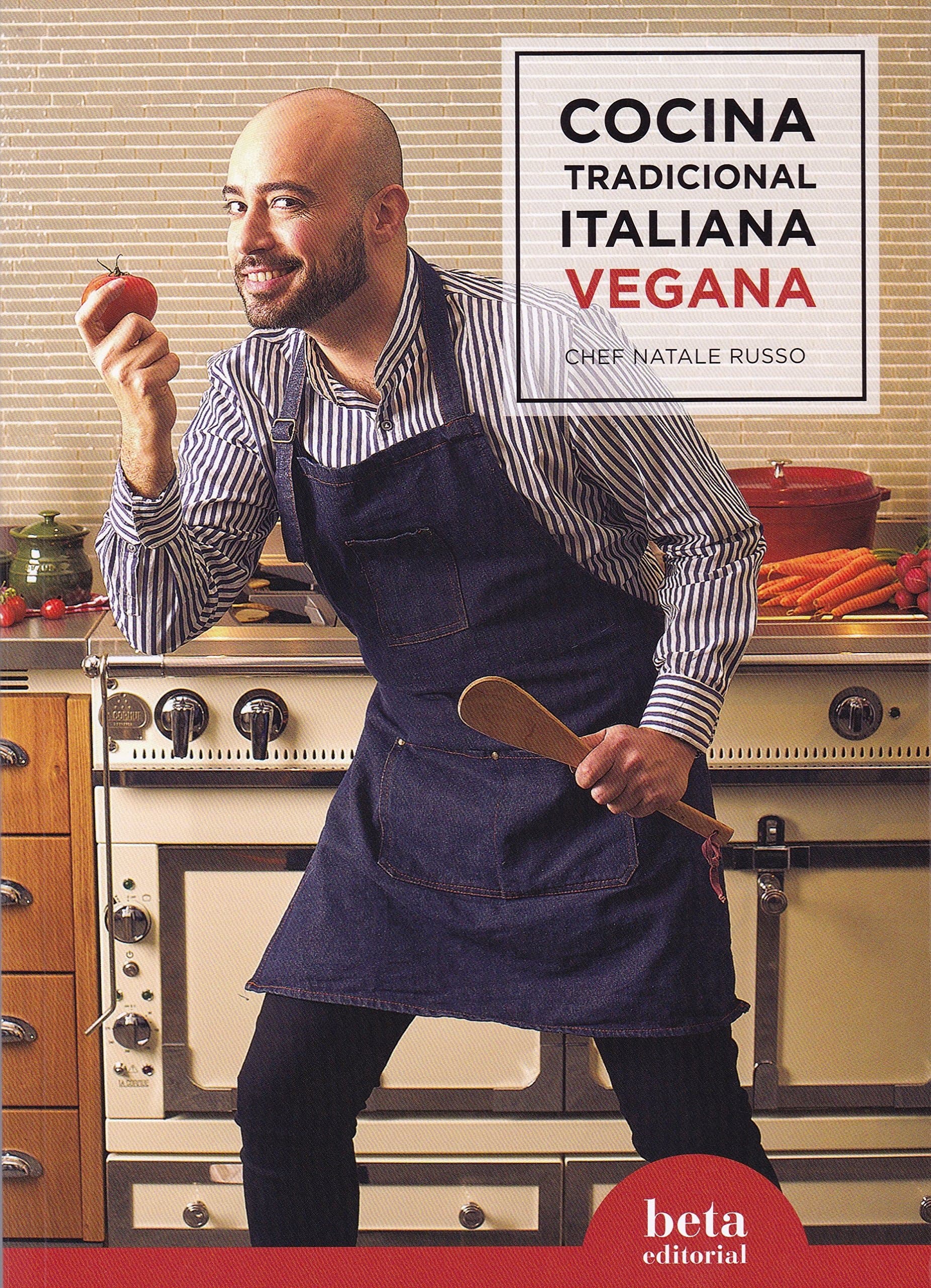 Portada de Cocina Tradicional Italiana Vegana, Edición 1