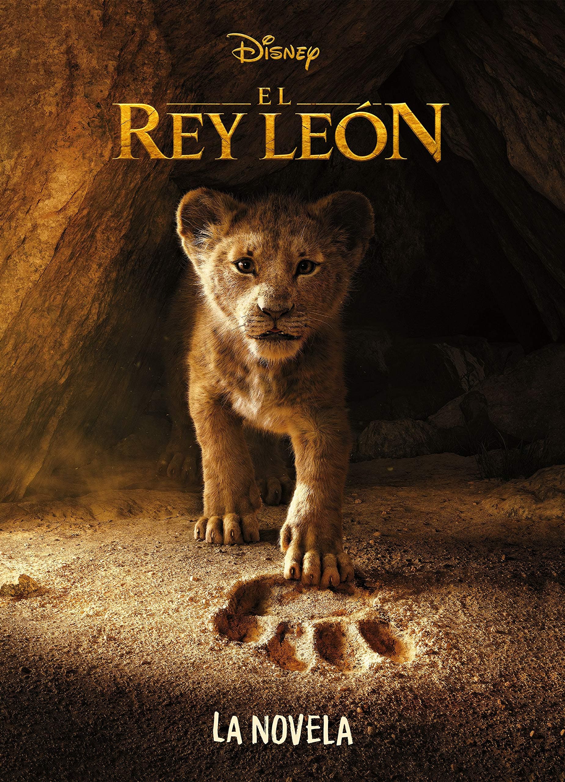 Portada de El Rey León. La novela (Disney. El Rey León)